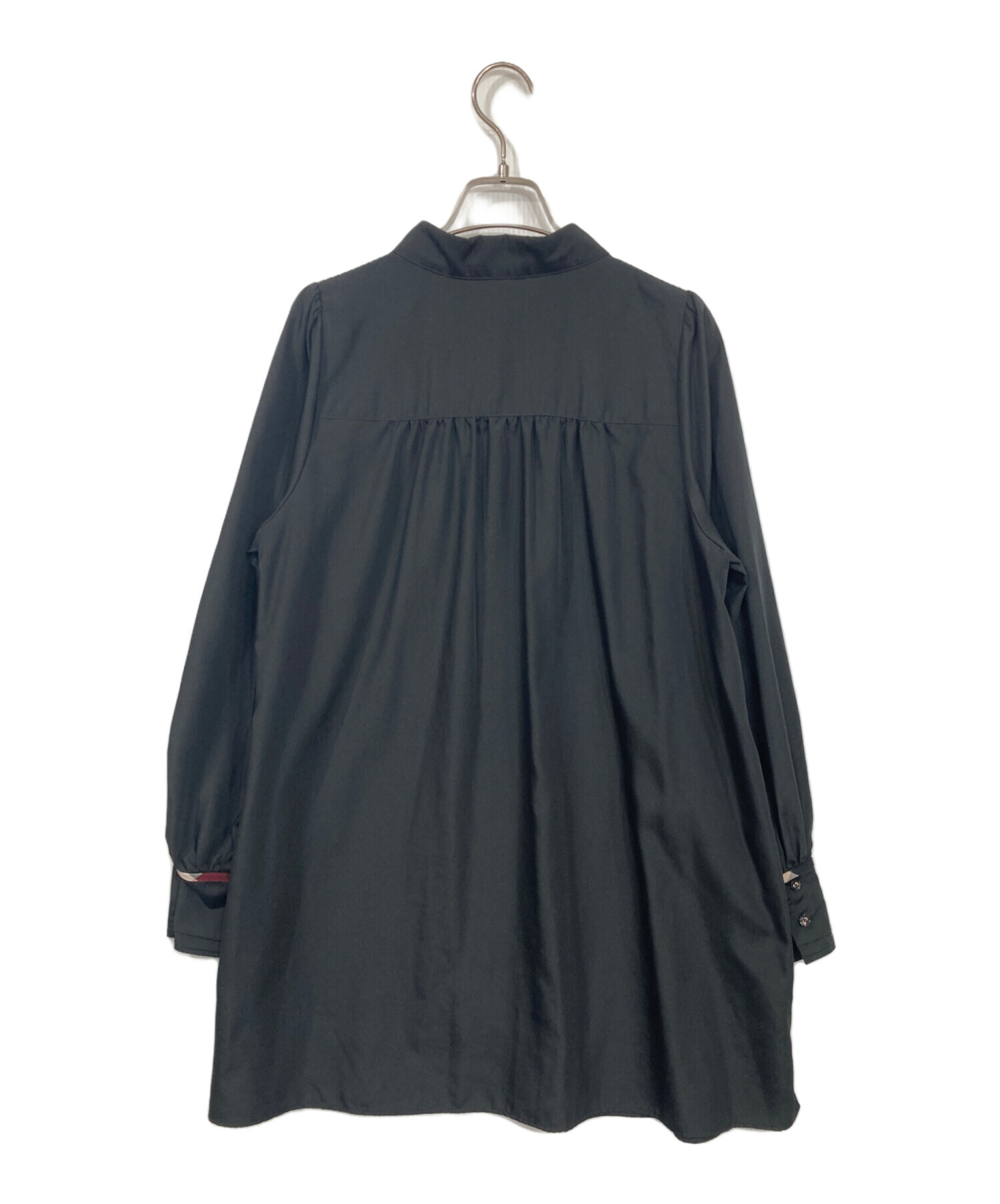 ブルーレーベルクレストブリッジ ピンタック ストライプ ブラウス 38 未使用級 中古・古着通販】BLUE LABEL CRESTBRIDGE (ブルーレーベルクレスト