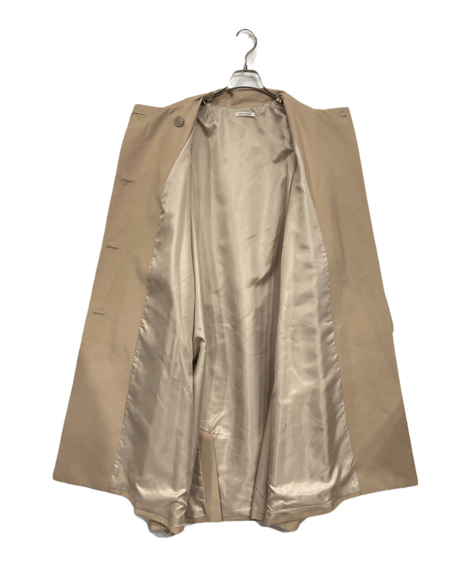 中古・古着通販】JULY NINE (ジュライナイン) スタンドカラーコート
