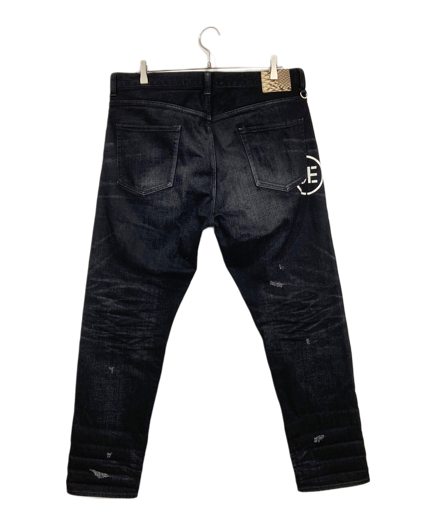 uniform experimentダメージ加工デニム　サイズ③ユニホームエクス 中古・古着通販】uniform experiment (ユニフォームエクスペリメント