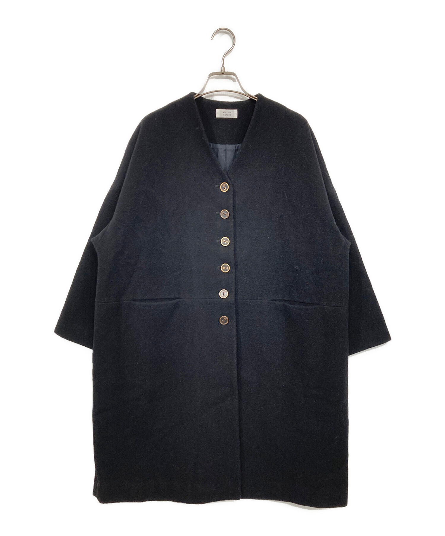 中古・古着通販】atelier naruse (アトリエナルセ) melton wool cocoon