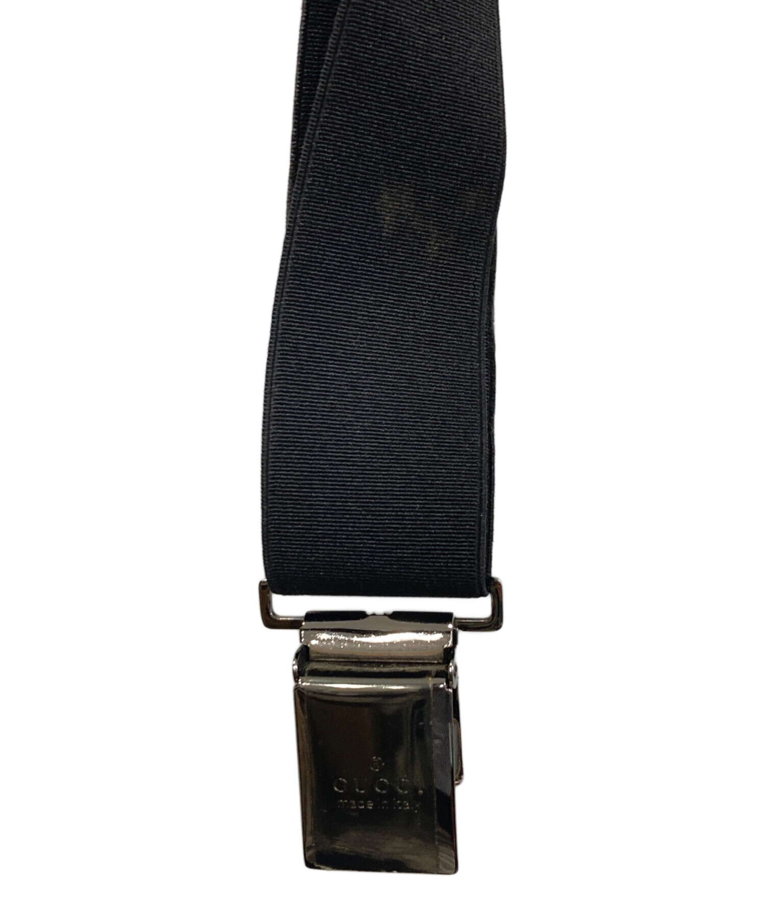 中古・古着通販】GUCCI (グッチ) サスペンダー ブラック｜ブランド