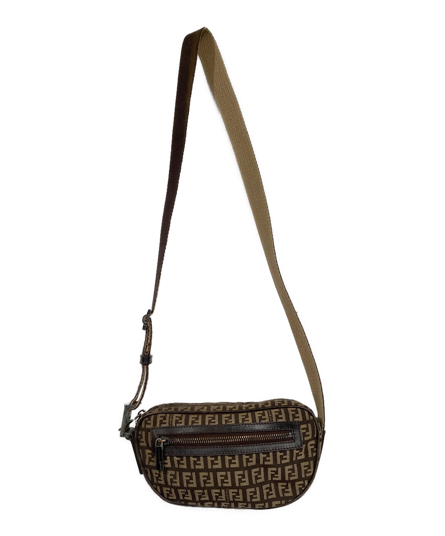 中古・古着通販】FENDI (フェンディ) ズッキーノ柄ショルダーバッグ