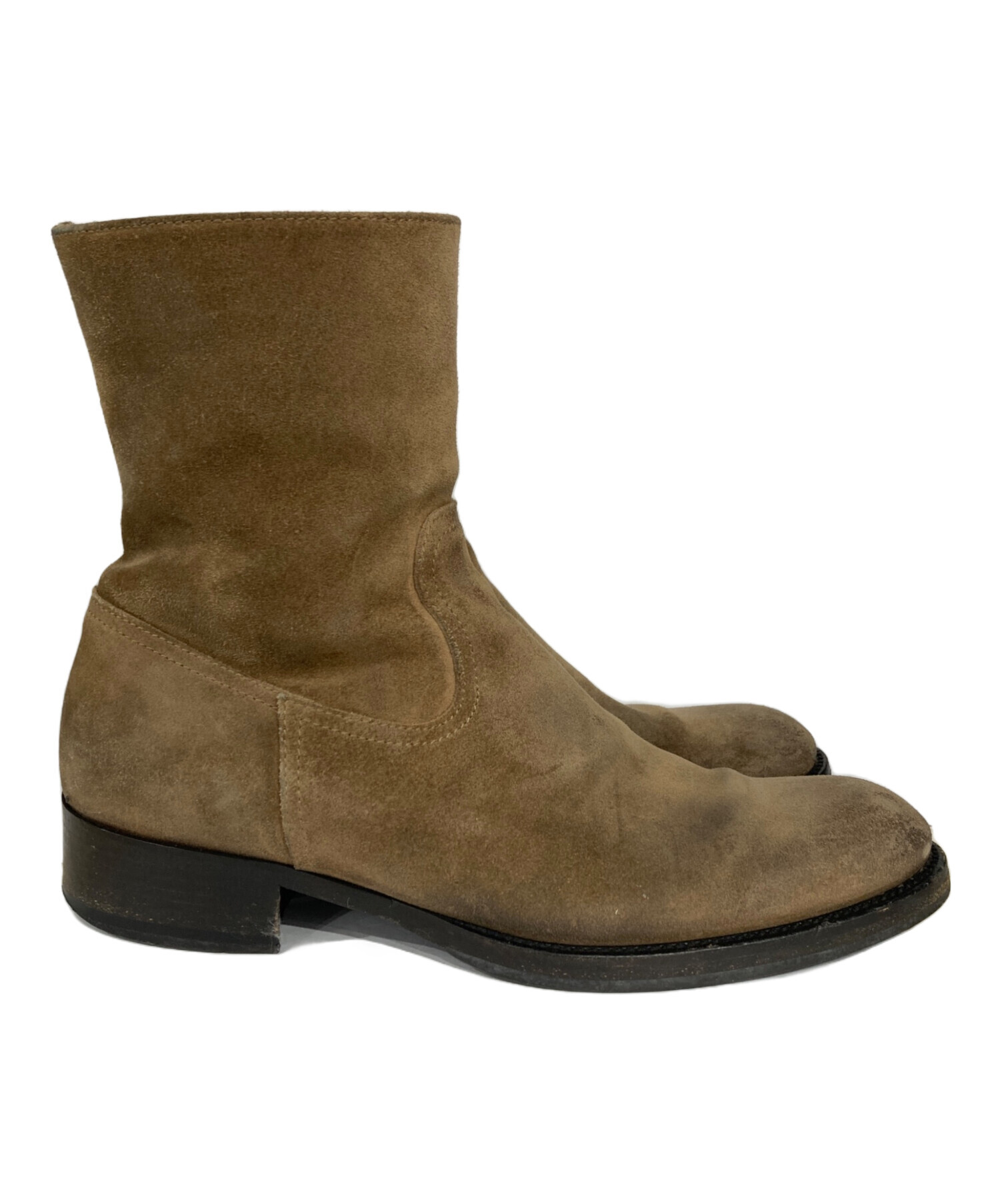 中古・古着通販】BUTTERO (ブッテロ) サイドジップブーツ ブラウン