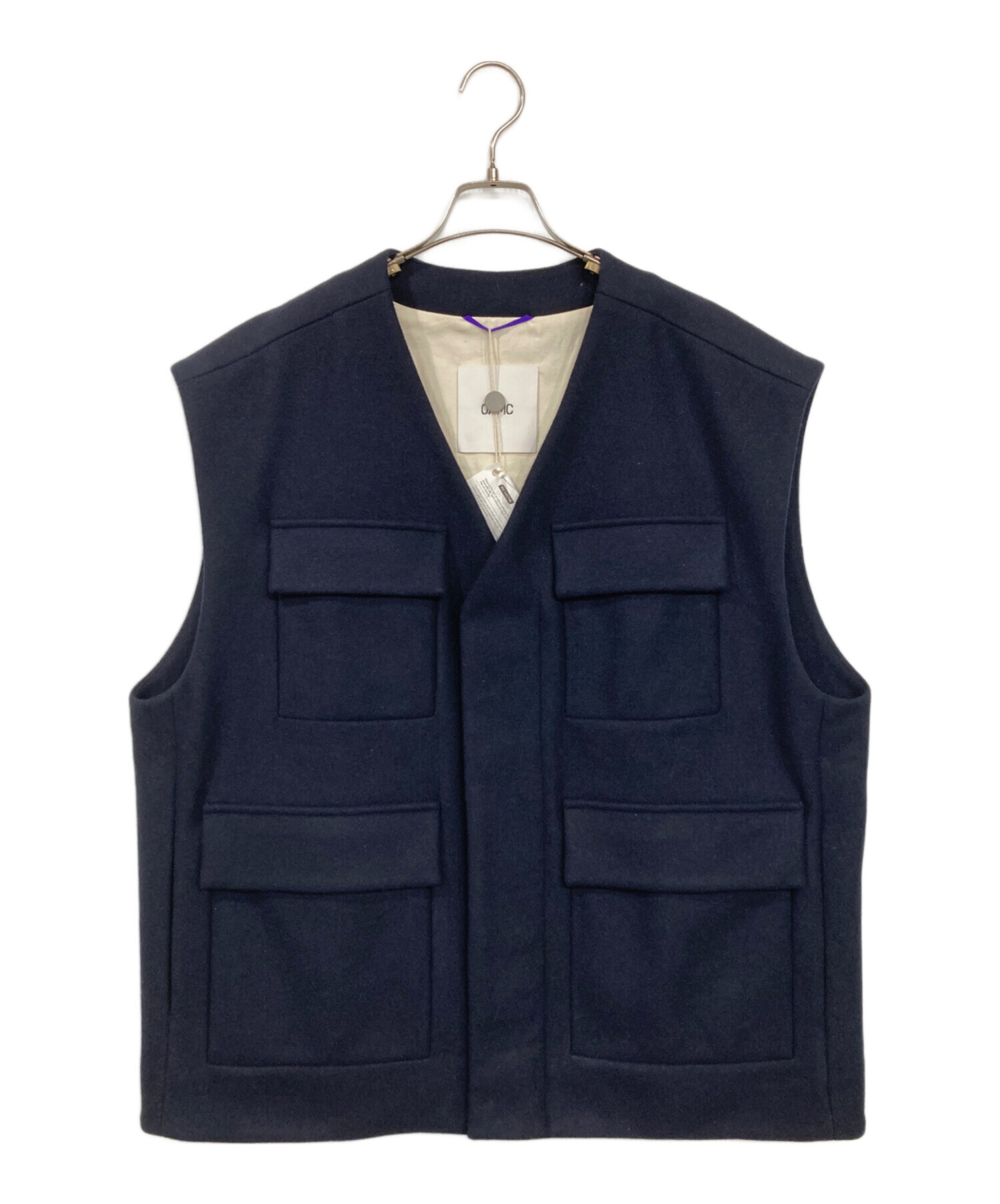 中古・古着通販】OAMC (オーエーエムシー) TETON VEST ネイビー サイズ 