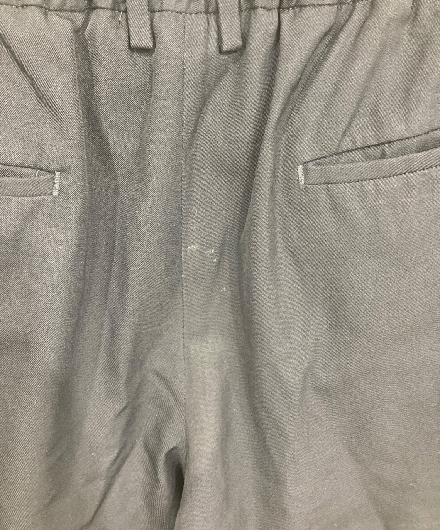 中古・古着通販】CABAN (キャバン) ウールタックスラックス ネイビー