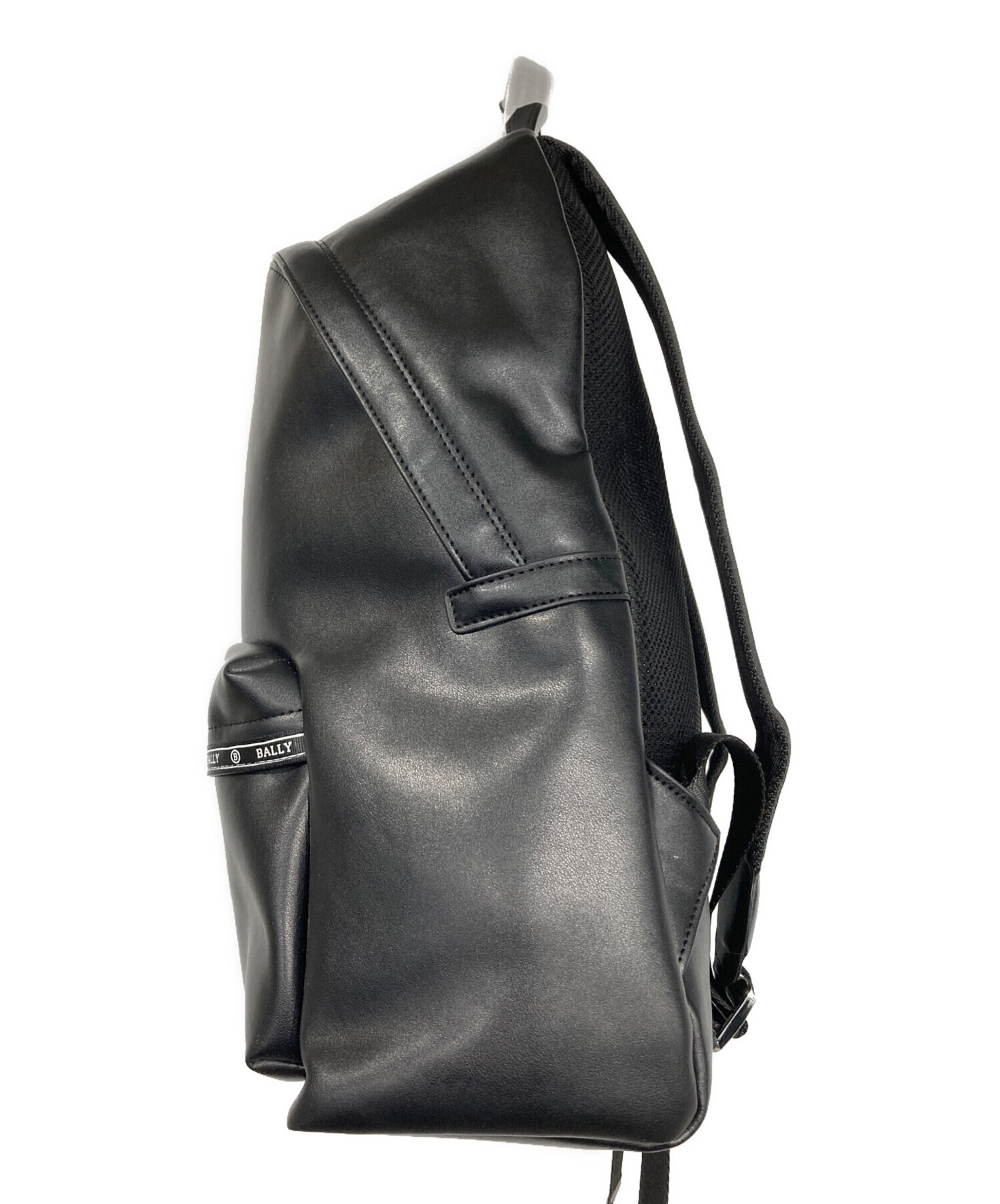 中古・古着通販】BALLY (バリー) レザーリュック ブラック｜ブランド