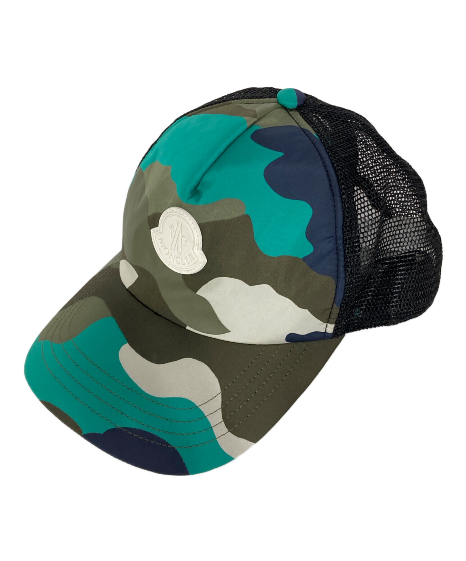 中古・古着通販】MONCLER (モンクレール) BASEBALLキャップ カーキ