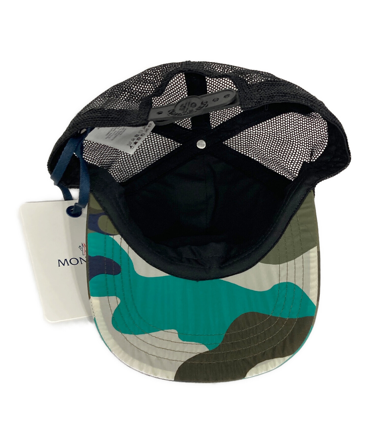 中古・古着通販】MONCLER (モンクレール) BASEBALLキャップ カーキ