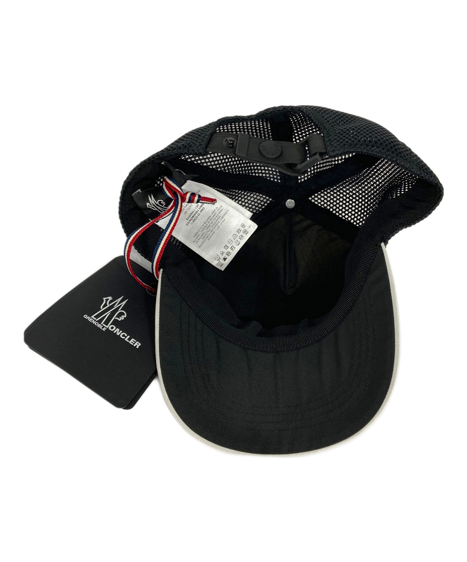 中古・古着通販】MONCLER (モンクレール) BASEBALLキャップ ホワイト