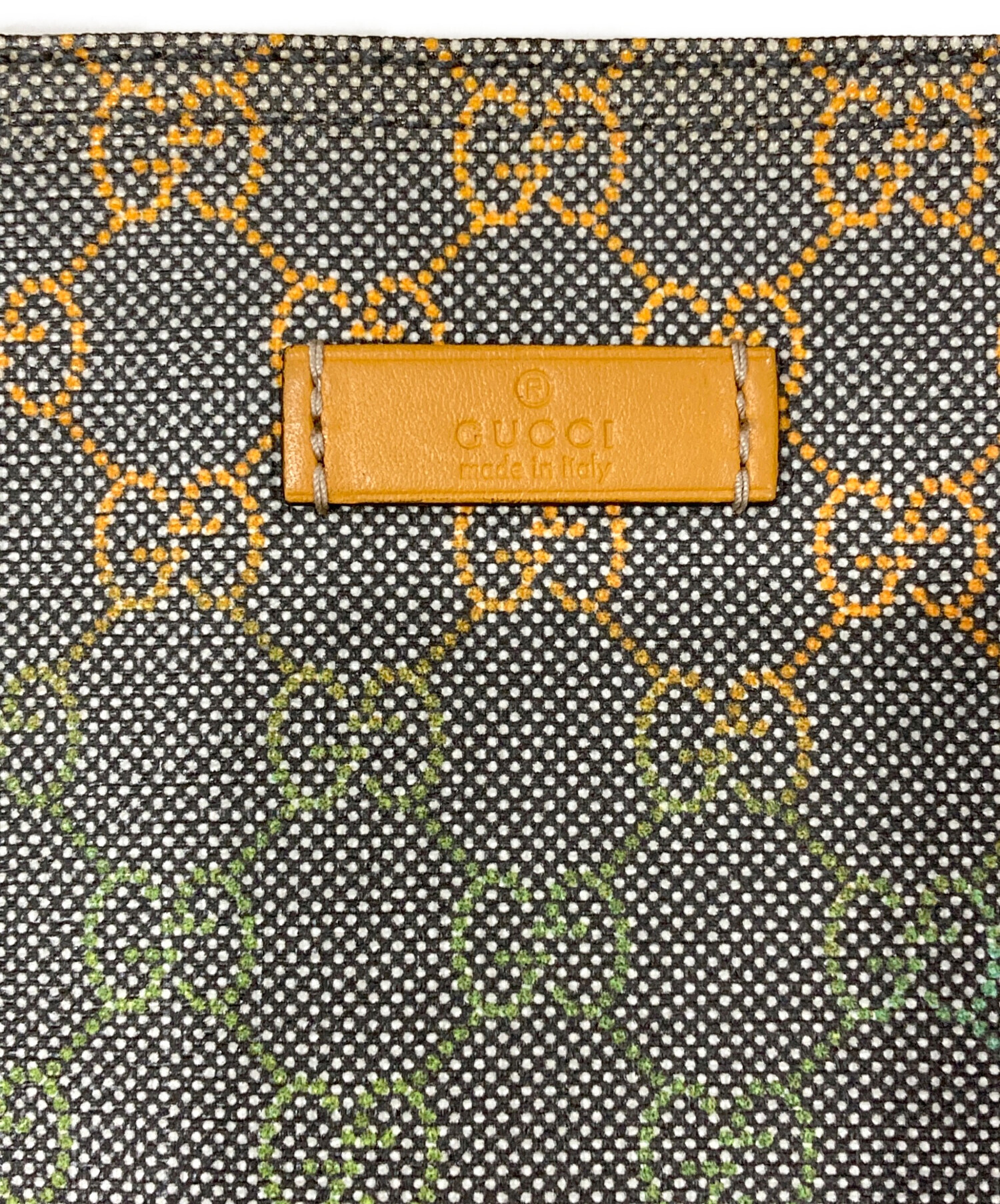 中古・古着通販】GUCCI (グッチ) GGスプリームショルダーバッグ グレー 