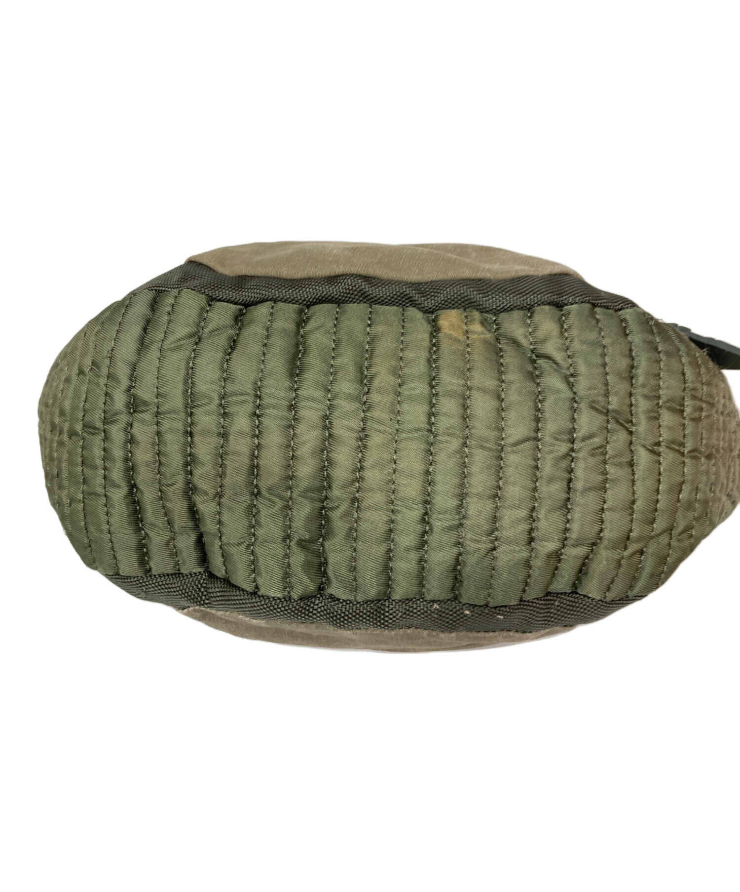 DIESEL メタルロゴ　バッグ　希少　レア　カーキ色 中古・古着通販】DIESEL (ディーゼル) ミリタリーハンドバッグ