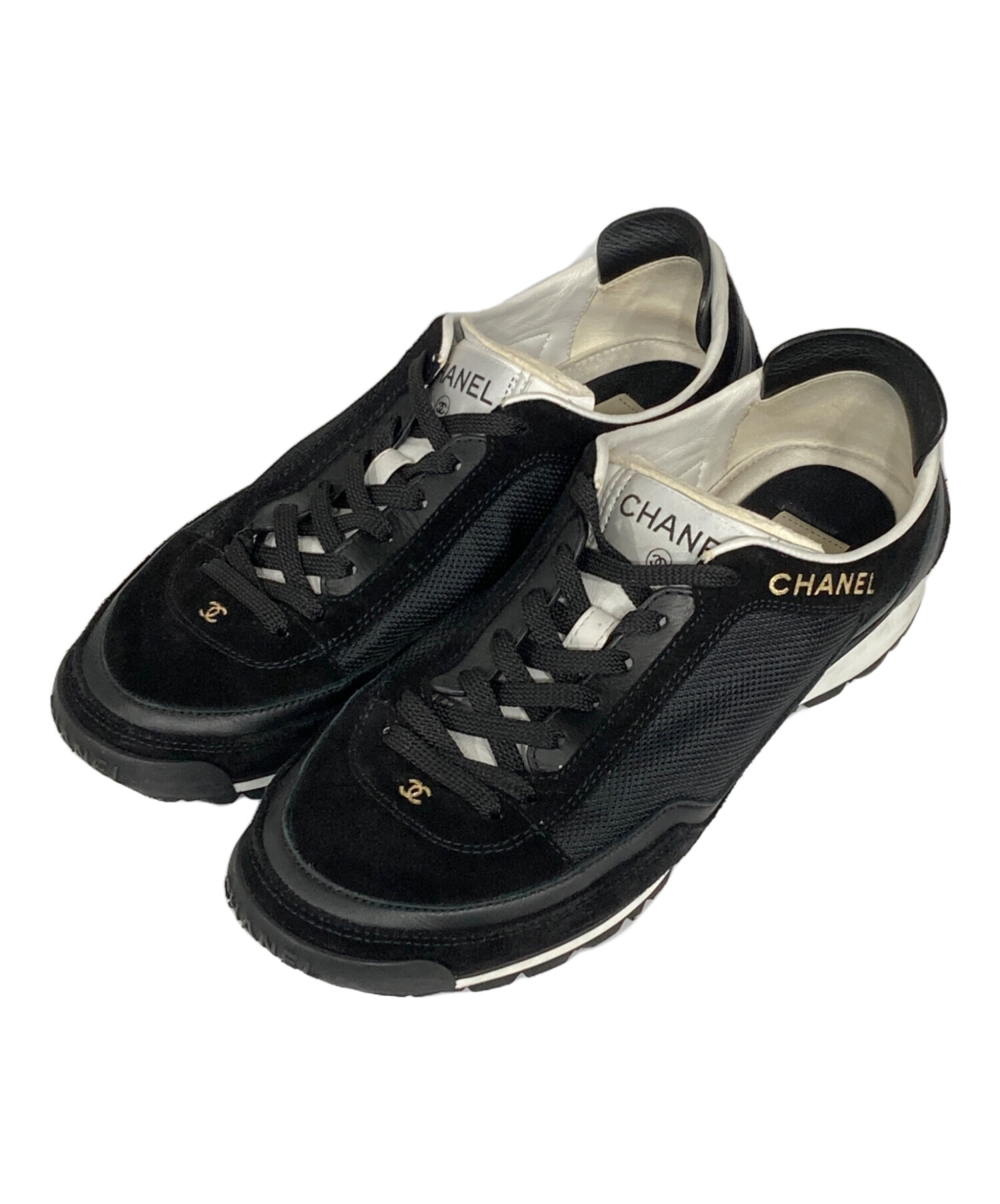 中古・古着通販】CHANEL (シャネル) ココマークローカットスニーカー