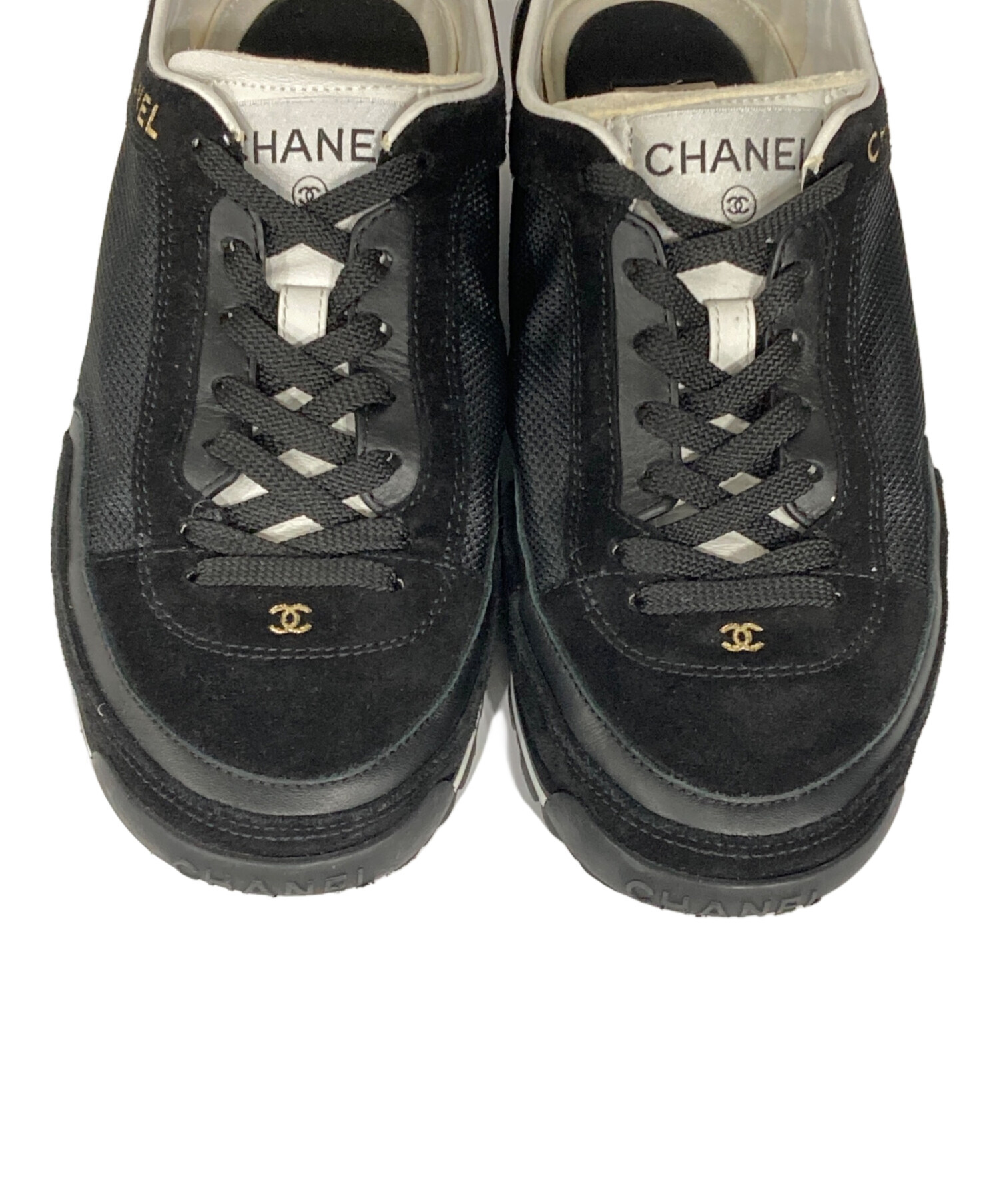 中古・古着通販】CHANEL (シャネル) ココマークローカットスニーカー