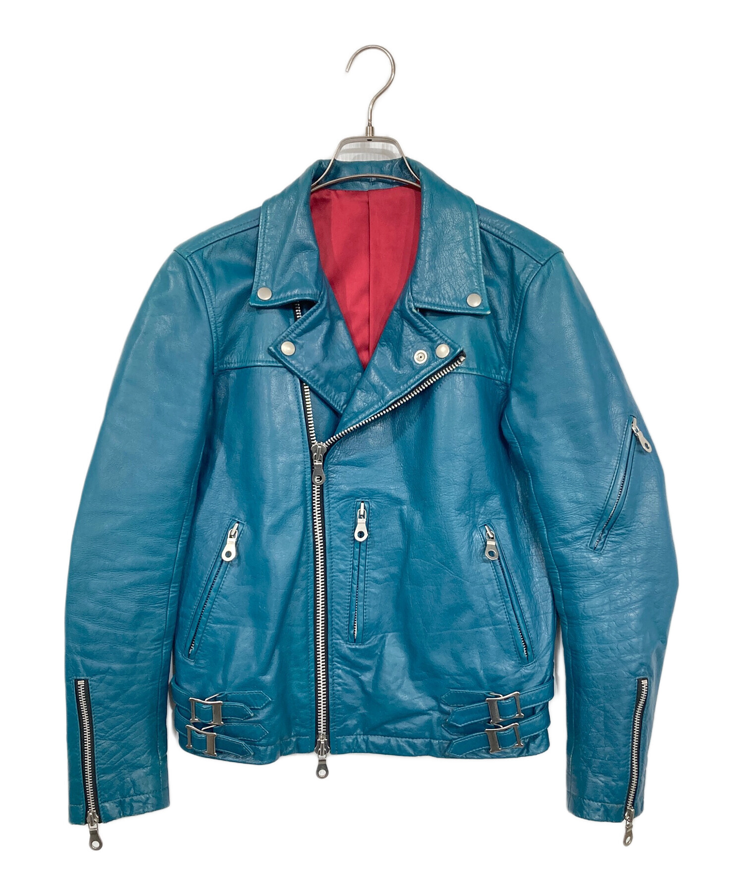 中古・古着通販】NO ID. (ノーアイディー) カウレザーセミアニリンUK