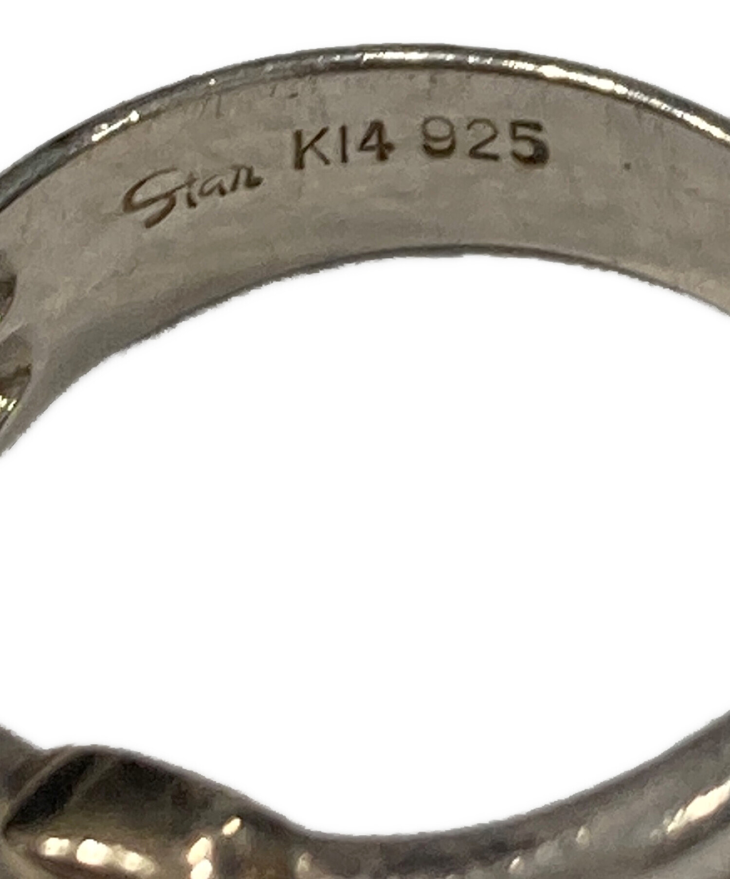 中古・古着通販】STAR JEWELRY (スタージュエリー) 月モチーフリング 