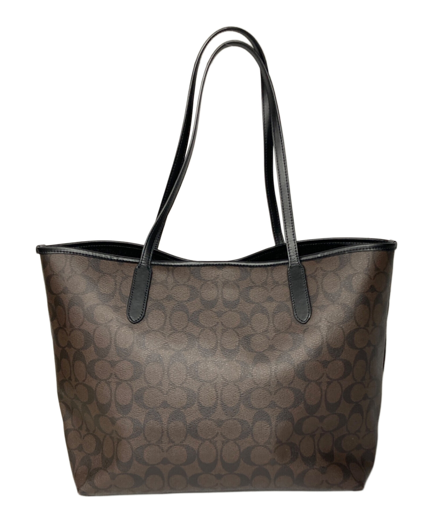 中古・古着通販】COACH (コーチ) トートバッグ ブラウン｜ブランド