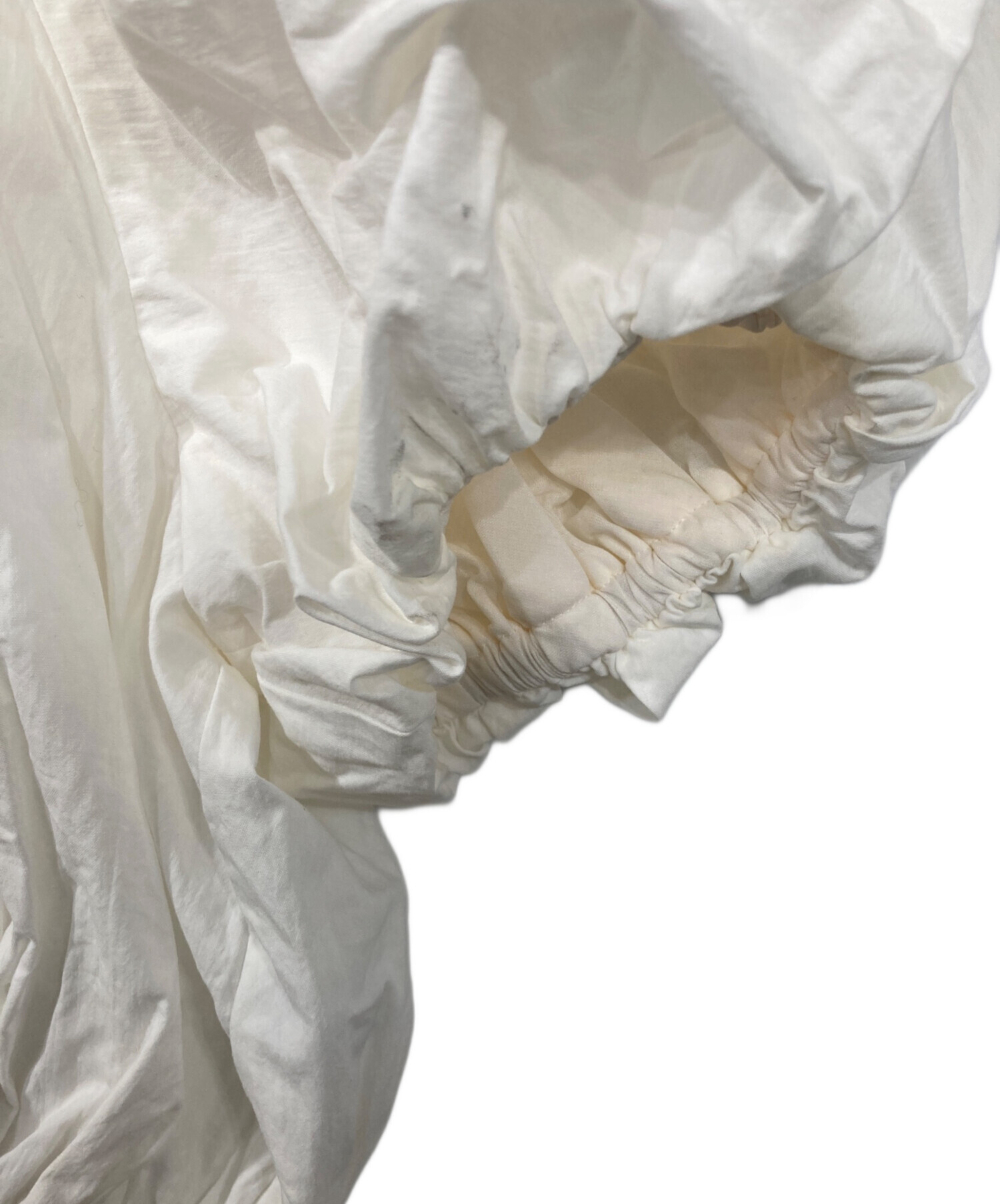 中古・古着通販】ETRE TOKYO (エトレトウキョウ) スキッパーギャザー