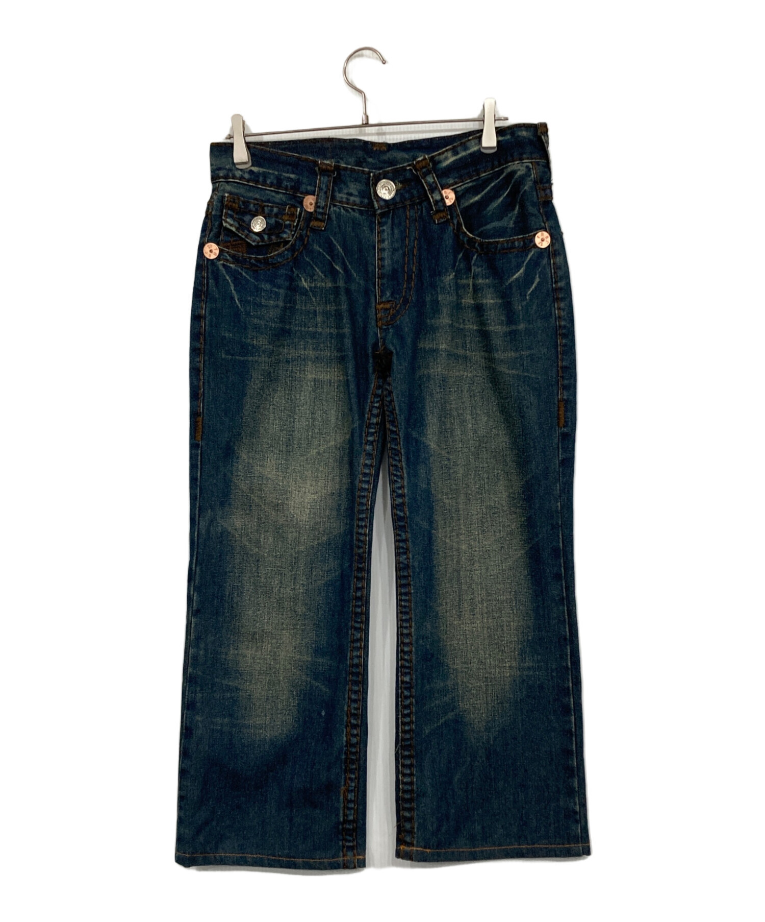 中古・古着通販】TRUE RELIGION (トゥルー レリジョン) ステッチデニム