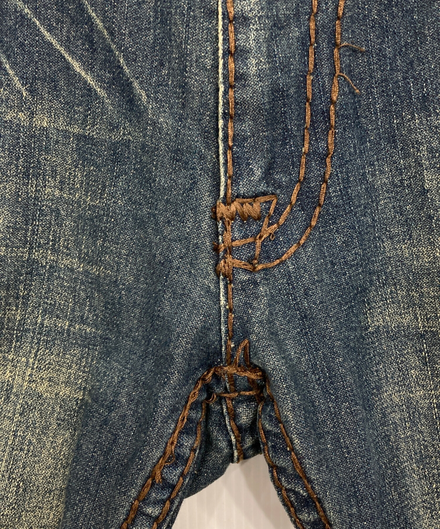 中古・古着通販】TRUE RELIGION (トゥルー レリジョン) ステッチデニム