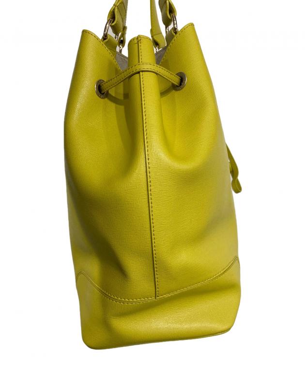 ✨超希少✨新品同様✨フルラ　メラヴィリア かごバッグ　イエロー FURLA】MIASTELLA バケットバック ミニ (FURLA/ショルダーバッグ