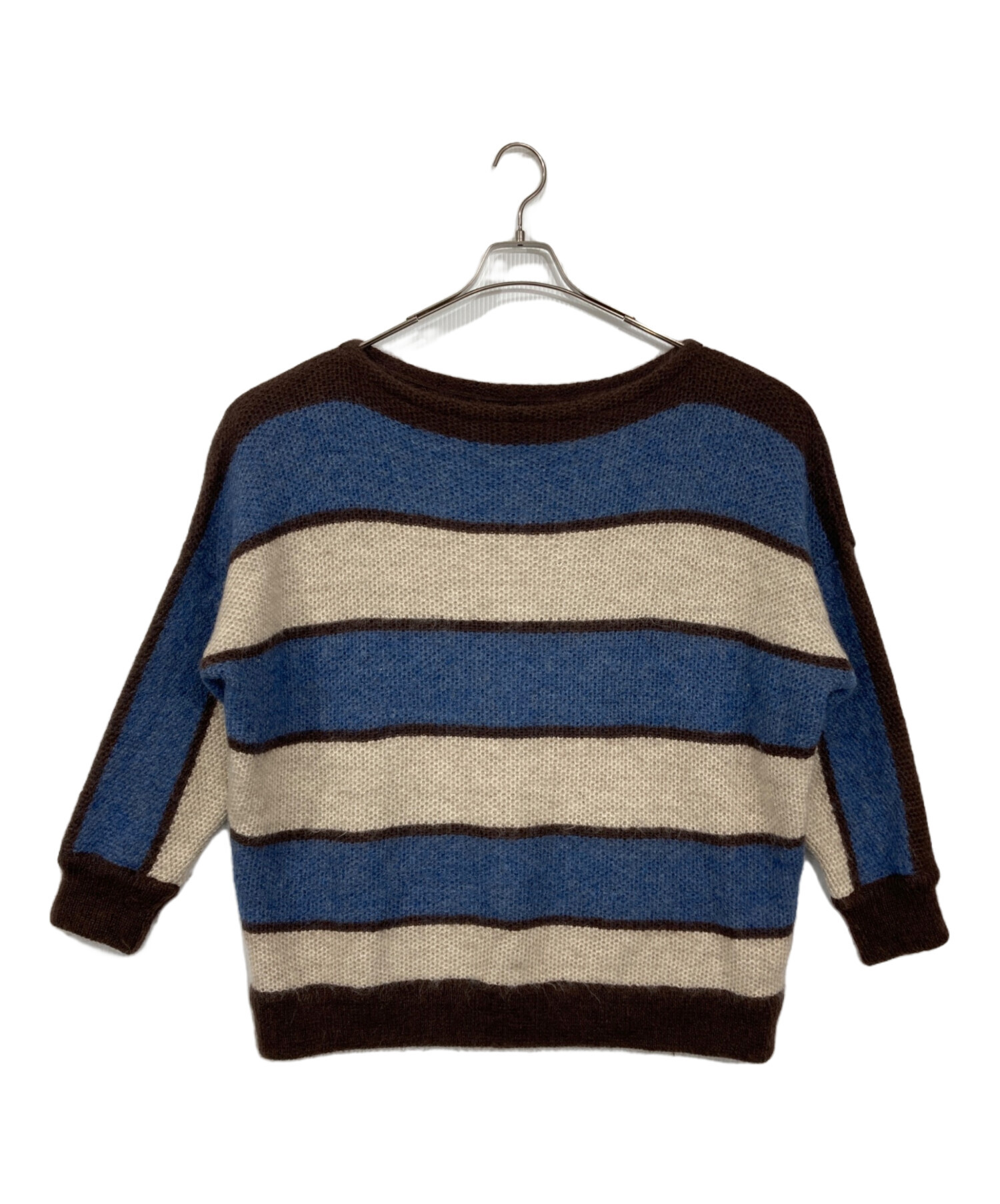 中古・古着通販】Needles (ニードルズ) mohair boat neck sweater 