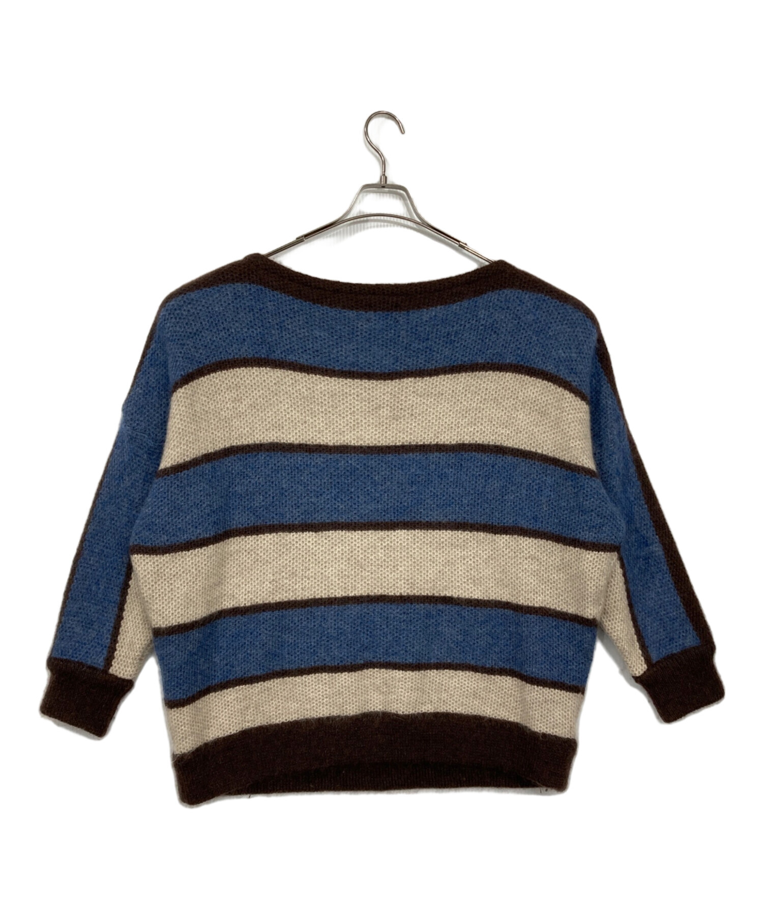 中古・古着通販】Needles (ニードルズ) mohair boat neck sweater 