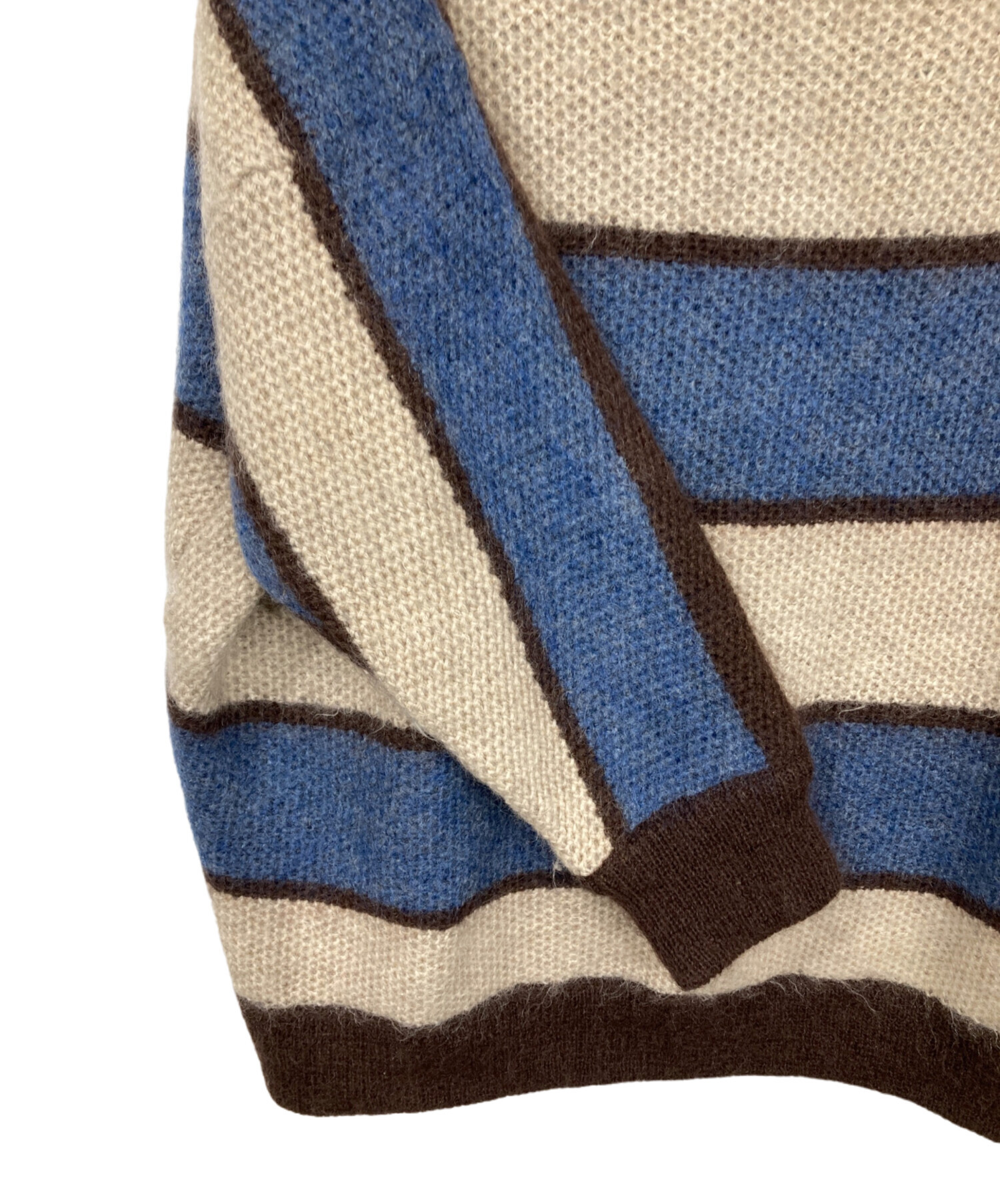 中古・古着通販】Needles (ニードルズ) mohair boat neck sweater 