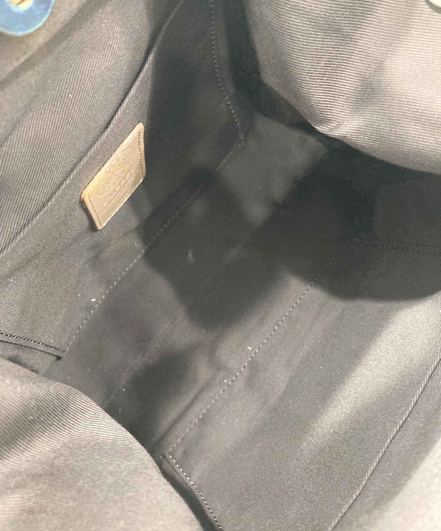 ★極美品★russet【Denim jacquard】2wayミニトートバッグ russet（ラシット）の「【Denim jacquard】2wayミニトートバッグ(CE