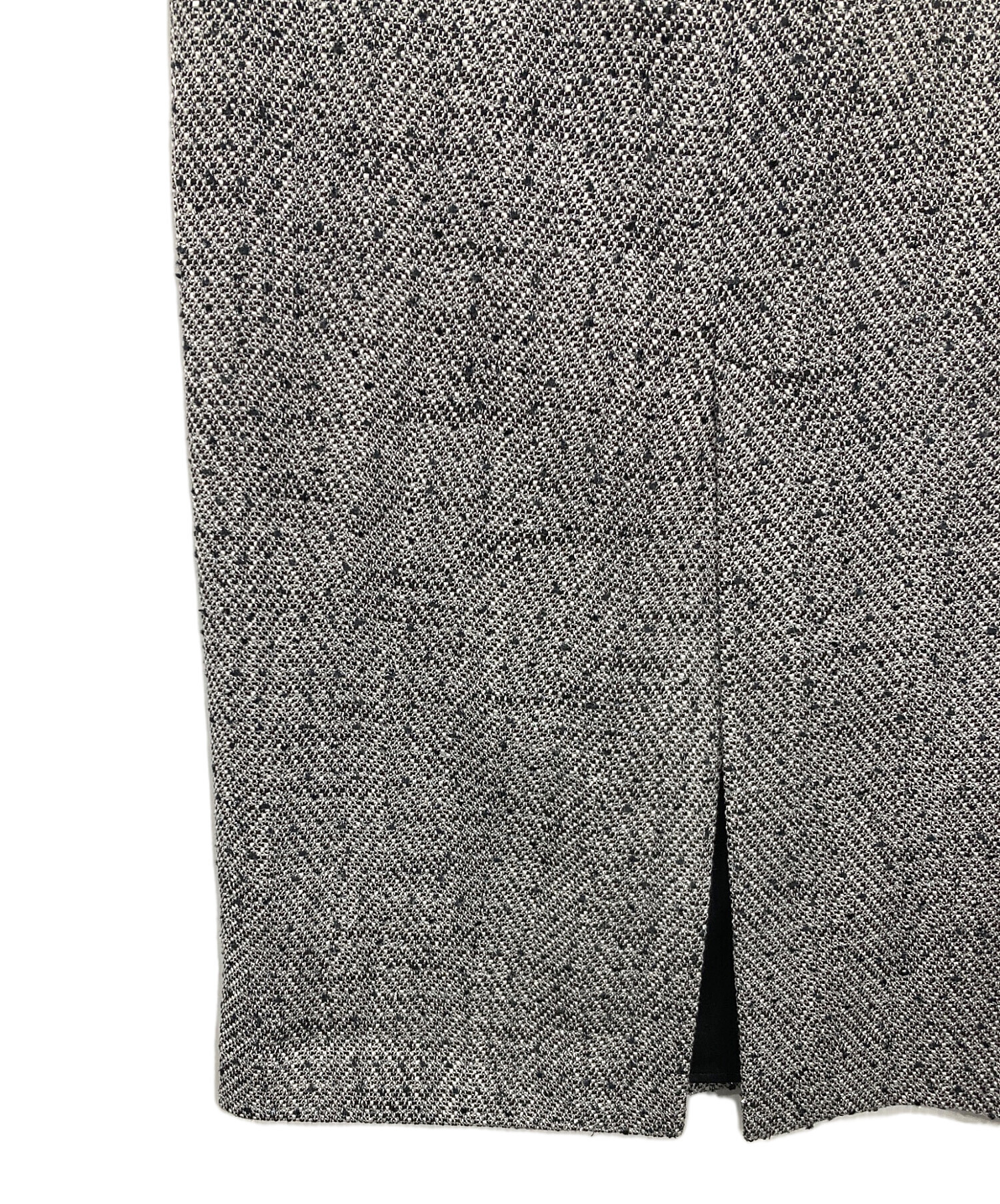 【完売品】anuansフロントポケットツイードスカート　M フロントポケットツイードスカート