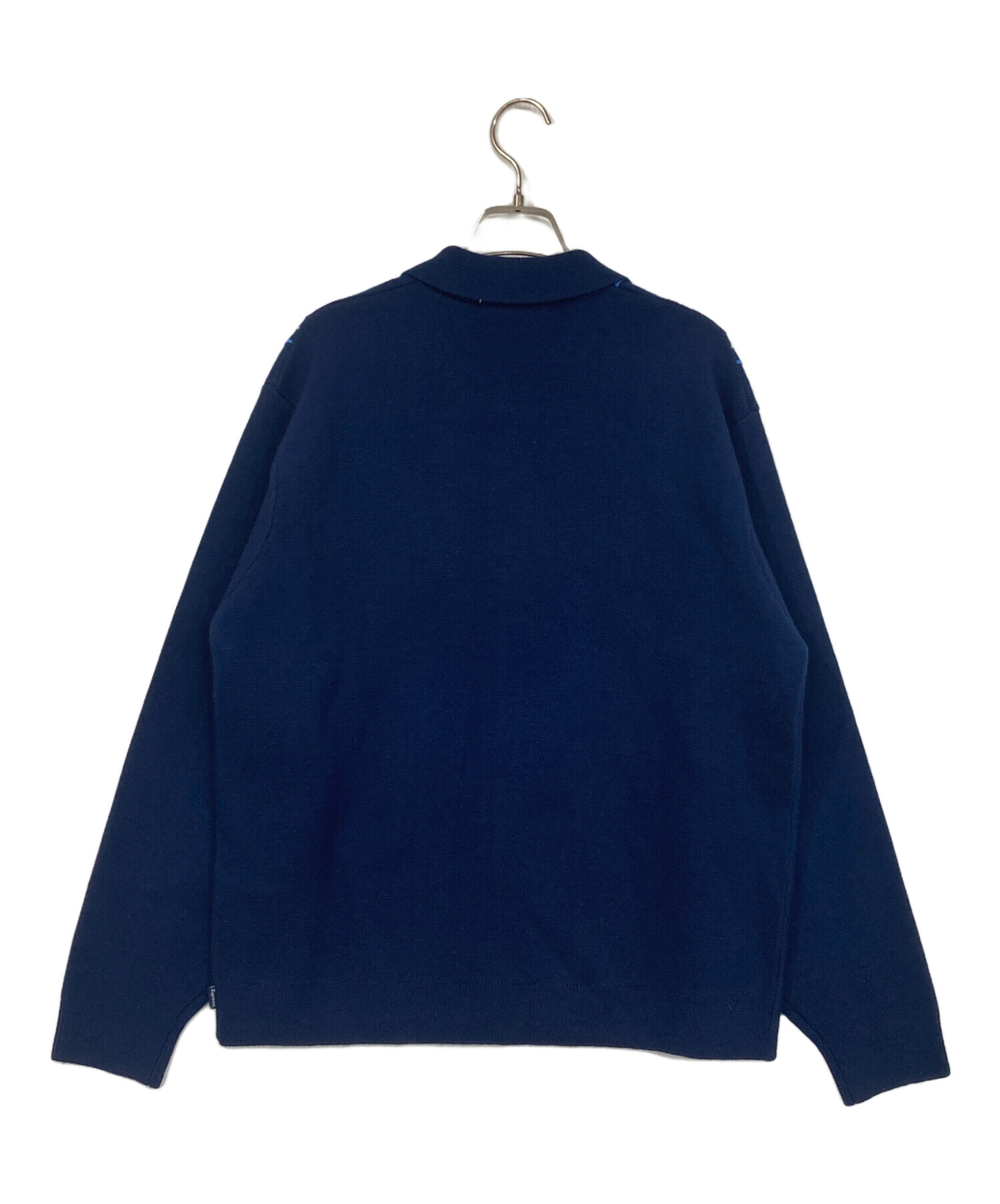 中古・古着通販】Supreme (シュプリーム) Stripe Zip Up Polo Sweater