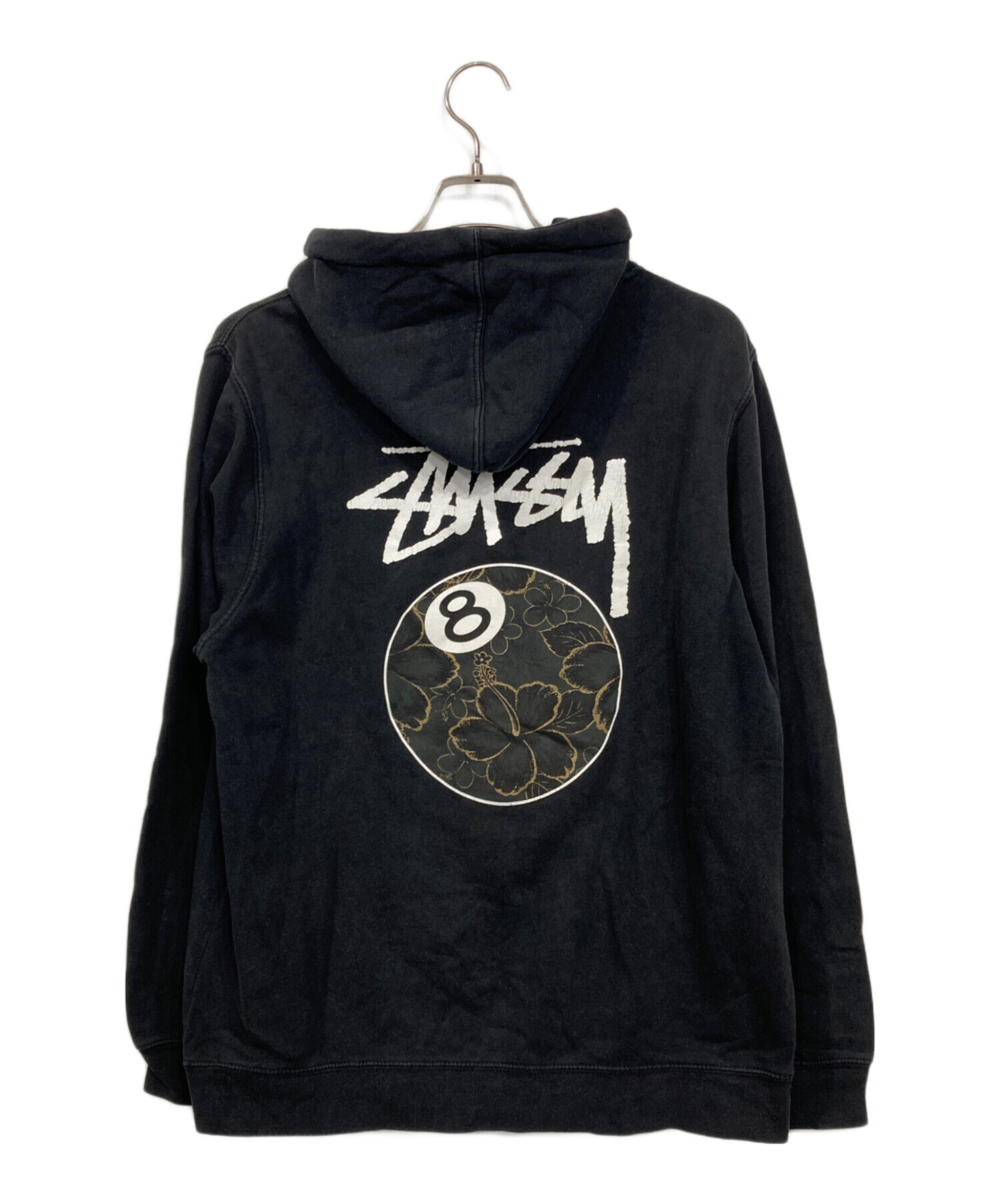 中古・古着通販】stussy (ステューシー) 8ボールフーディ ブラック 