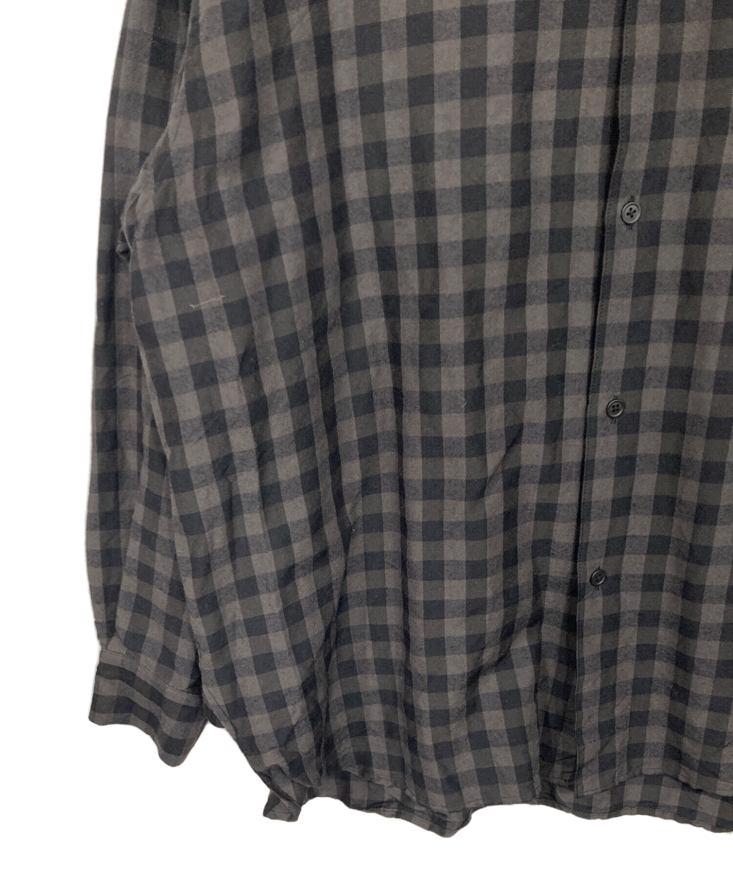 中古・古着通販】blanc ym (ブランワイエム) ウールシルクシャツ