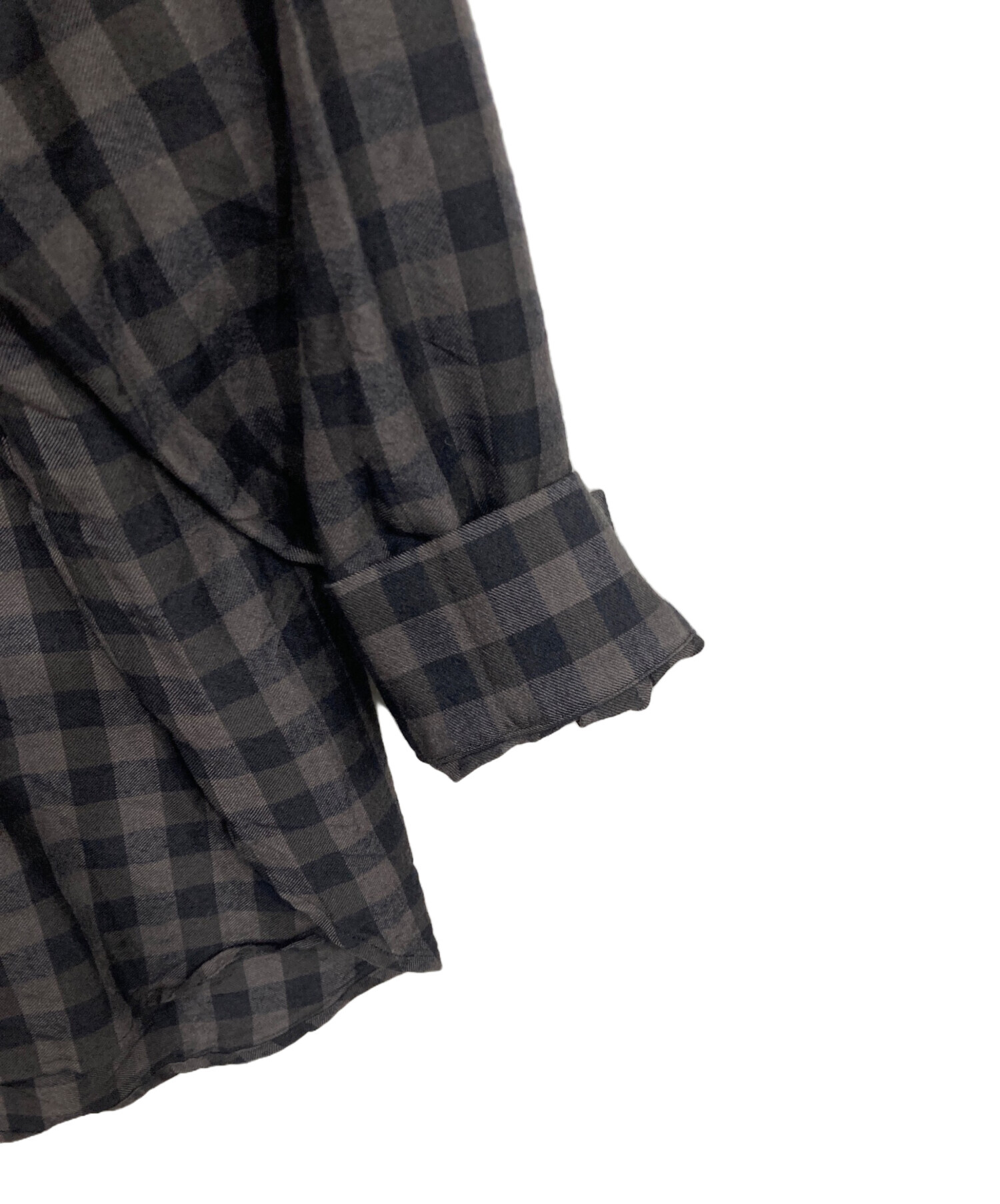 中古・古着通販】blanc ym (ブランワイエム) ウールシルクシャツ