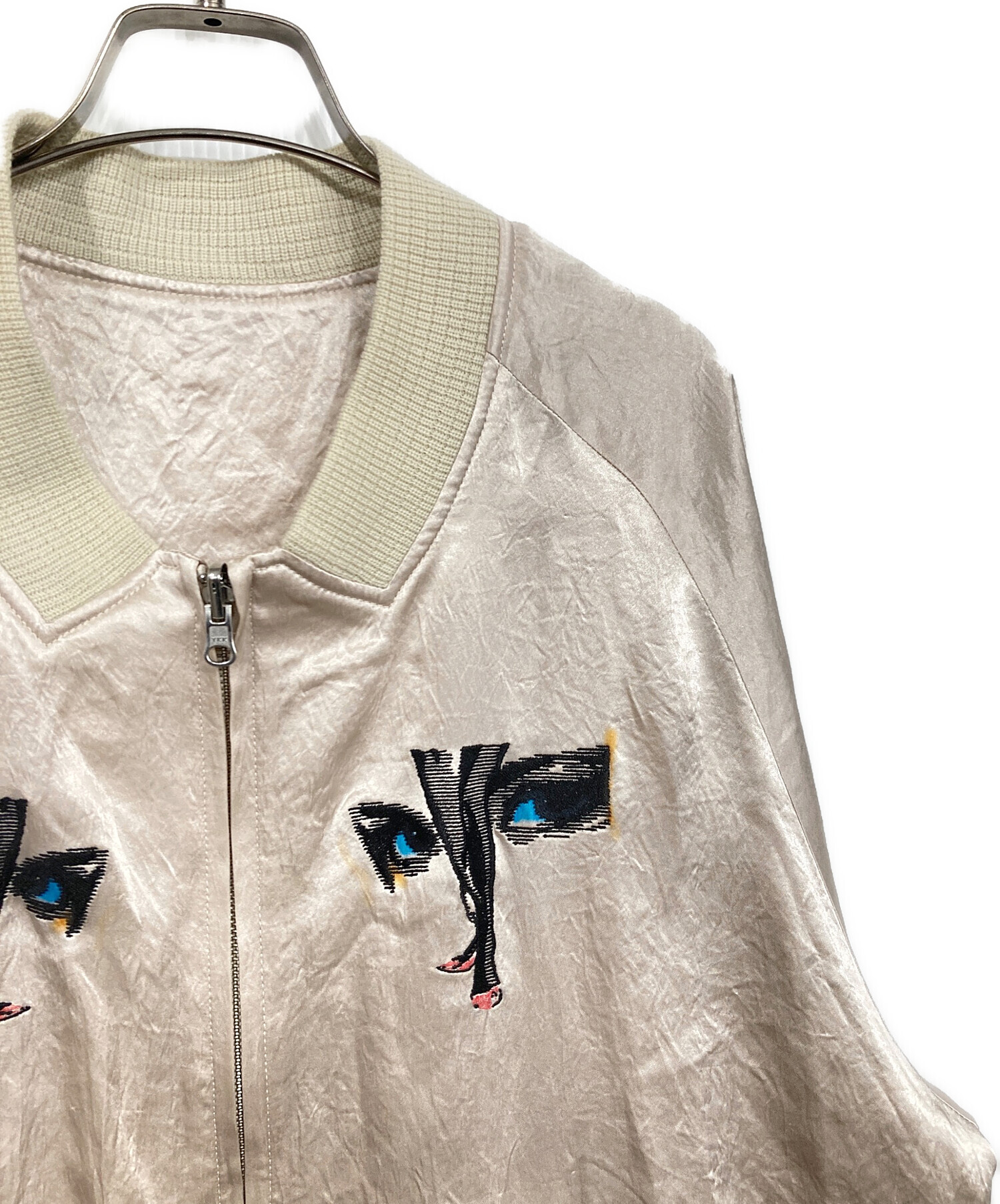 中古・古着通販】PHINGERIN (フィンガリン) SOUVENIR JACKET ベージュ