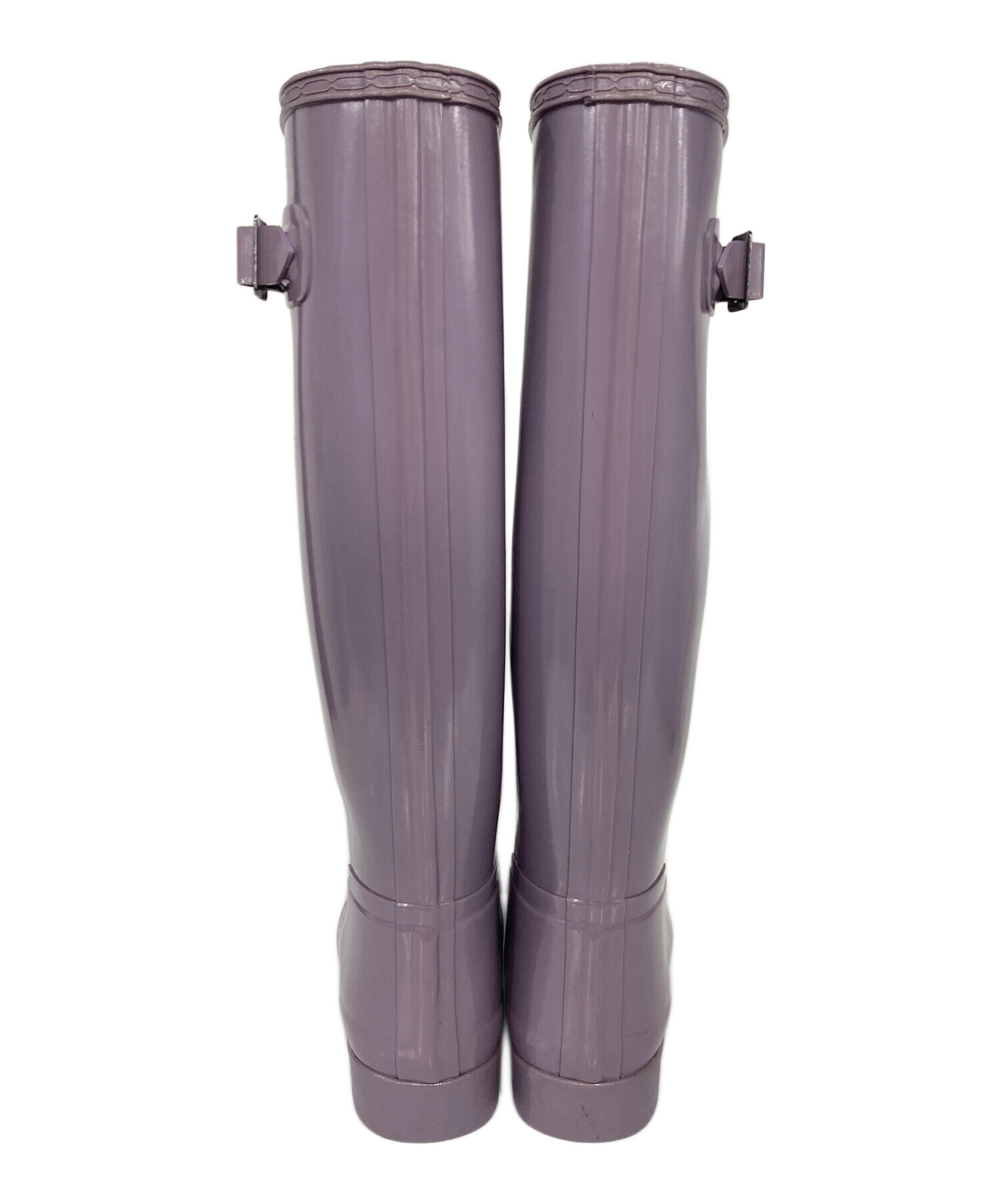 中古・古着通販】HUNTER (ハンター) ロングレインブーツ パープル