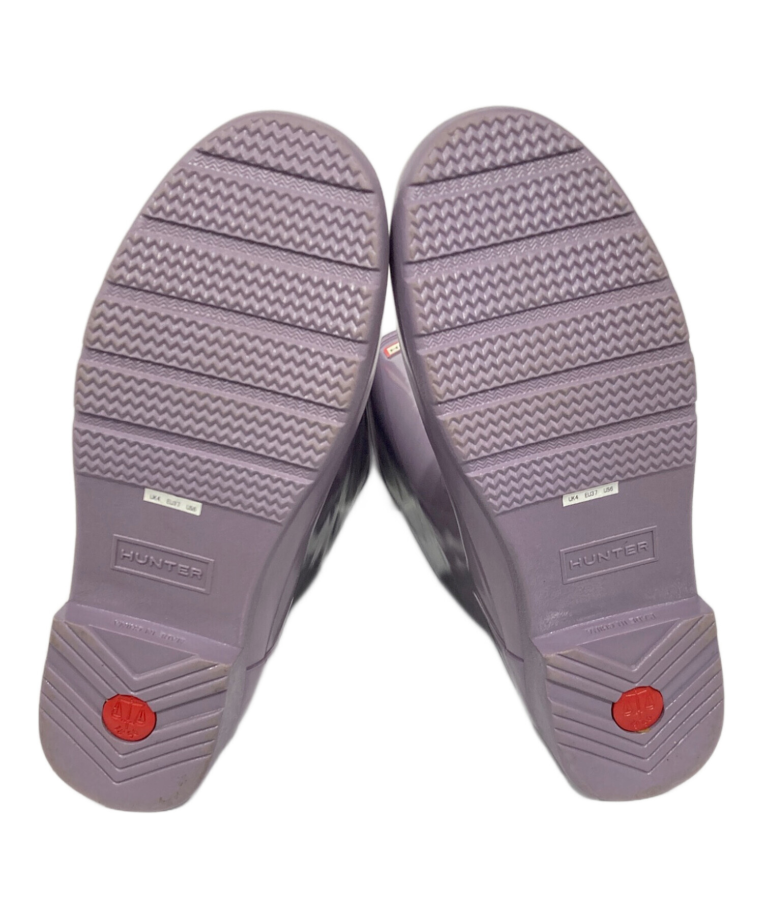 中古・古着通販】HUNTER (ハンター) ロングレインブーツ パープル