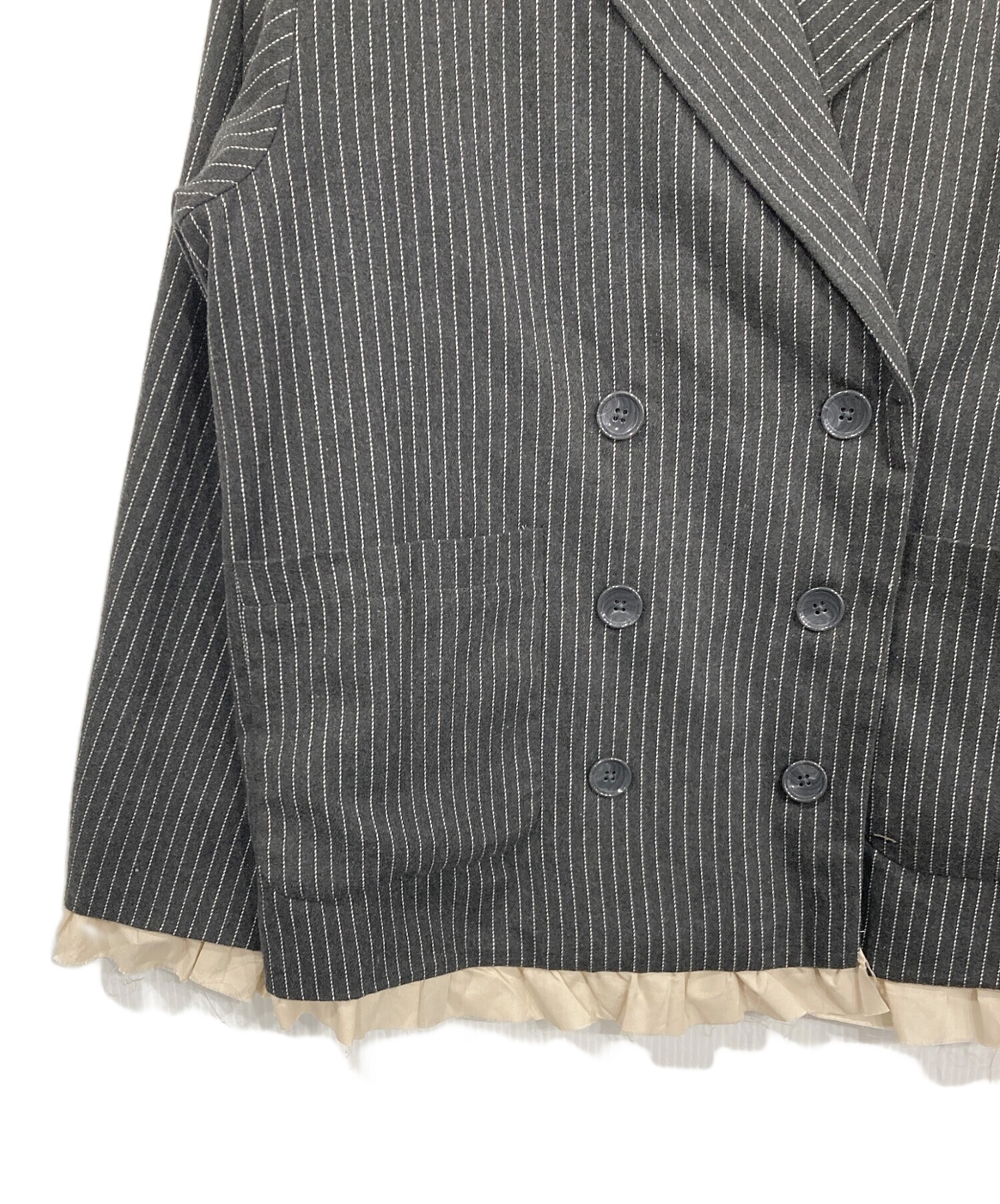 中古・古着通販】loin nuit (ロワンニュイ) frill layered design