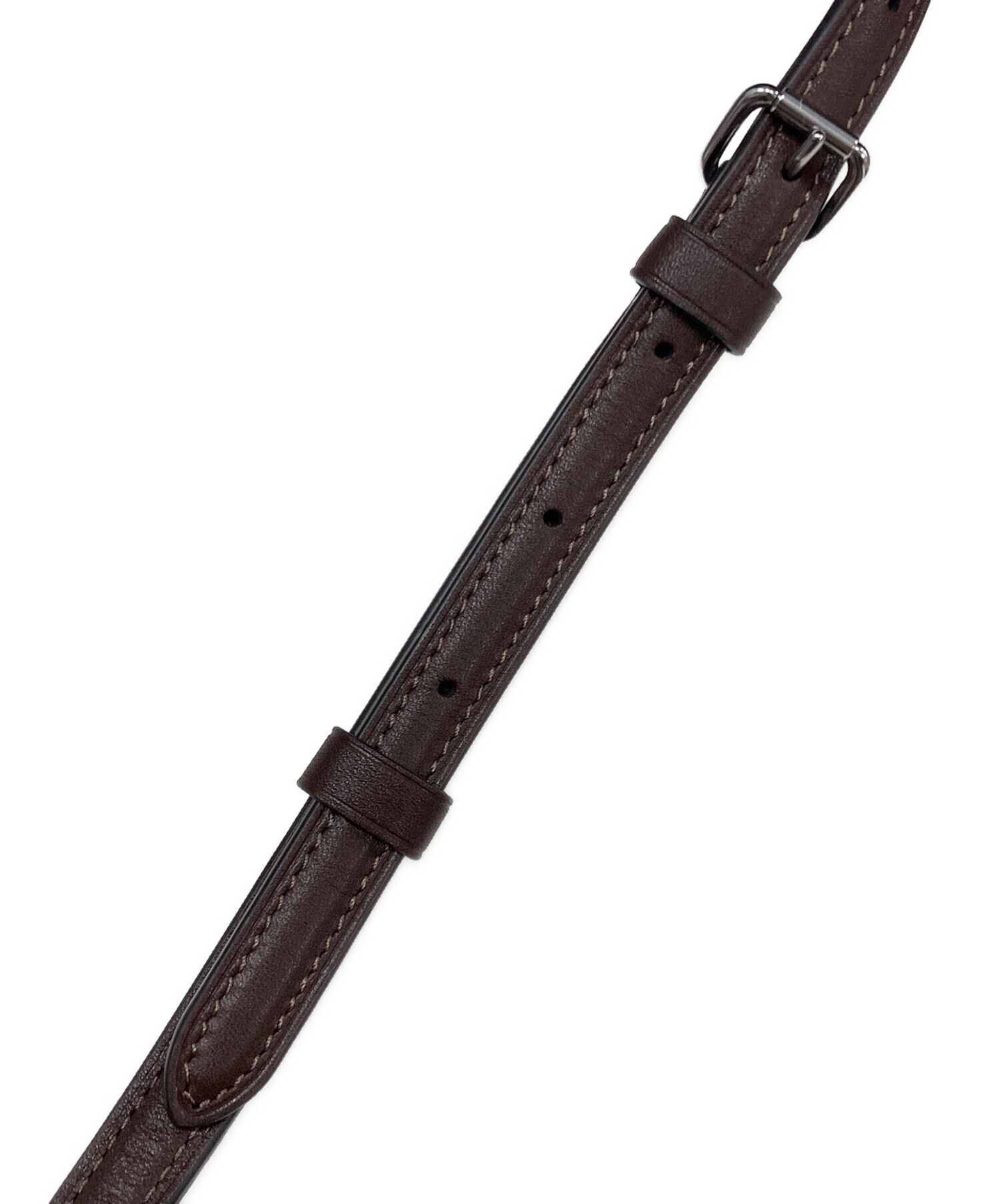COACH ドローストリングバッグ ブラウン 中古・古着通販】COACH (コーチ) フェイ ドローストリング バッグ