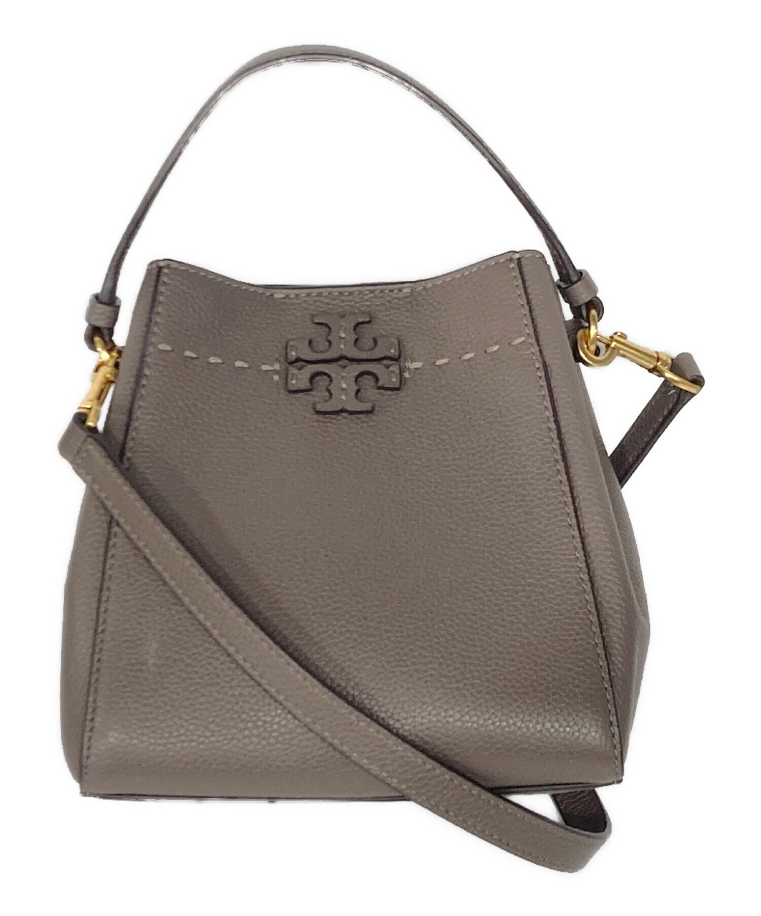 中古・古着通販】TORY BURCH (トリーバーチ) mcgraw small bucket bag 