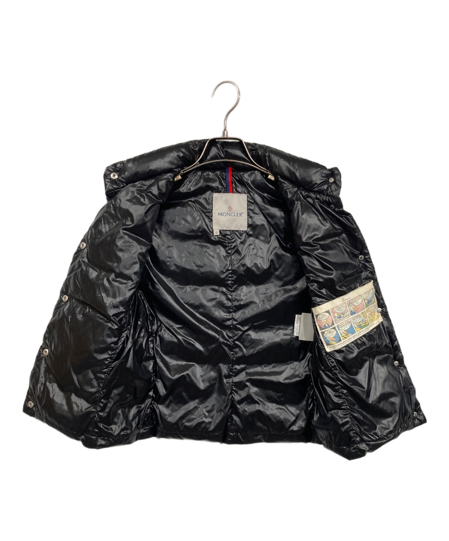中古・古着通販】MONCLER (モンクレール) ダウンベスト ブラック