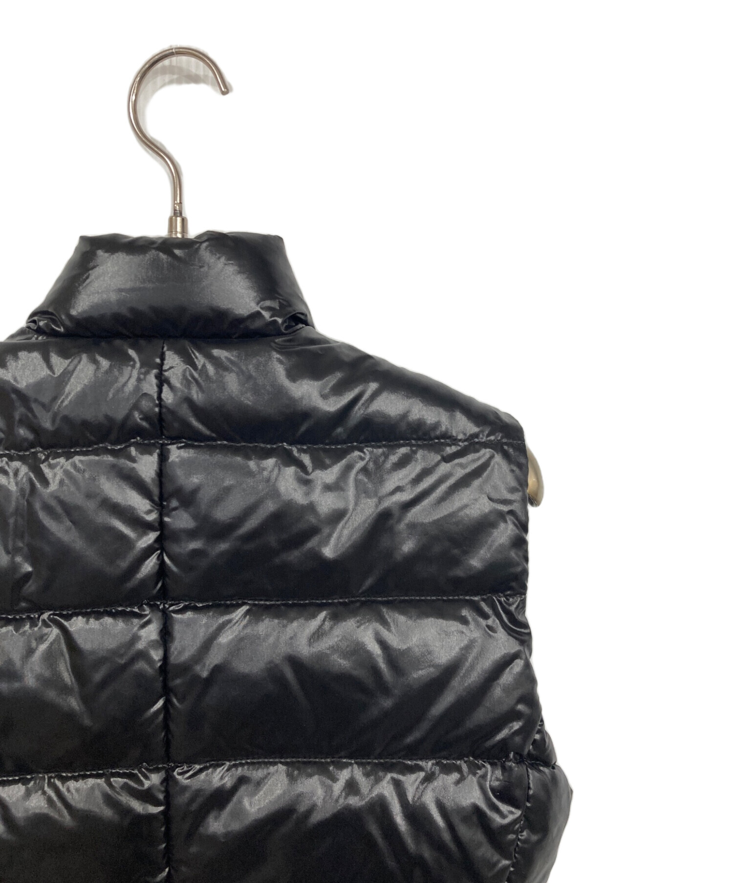 中古・古着通販】MONCLER (モンクレール) ダウンベスト ブラック