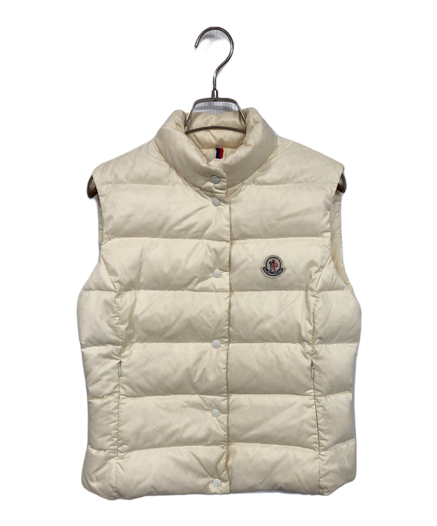 中古・古着通販】MONCLER (モンクレール) ダウンベスト イエロー