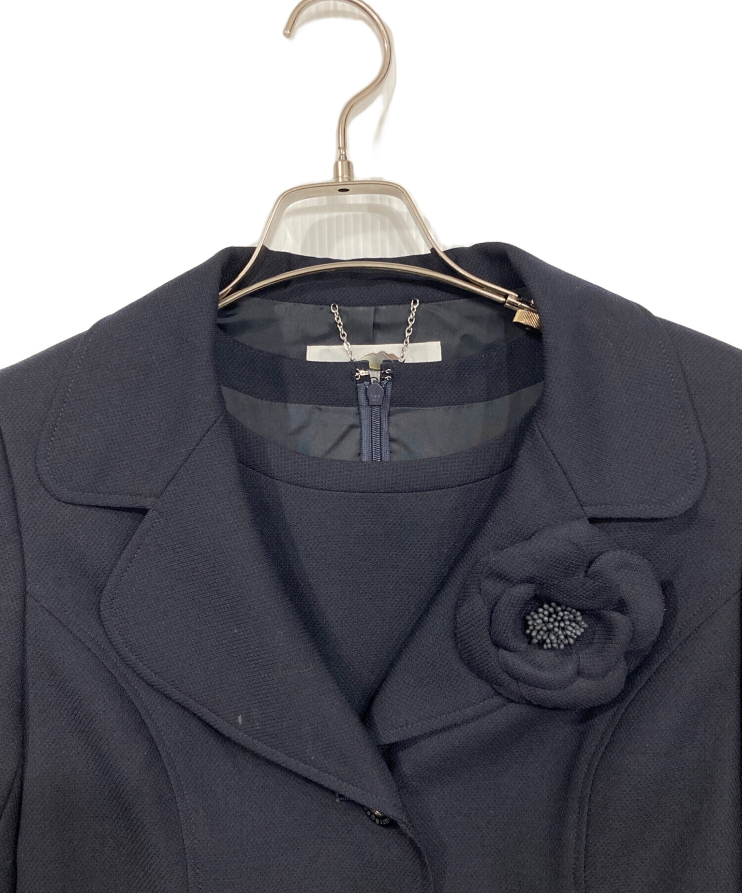 中古・古着通販】courreges (クレージュ) ジャケットセットワンピース