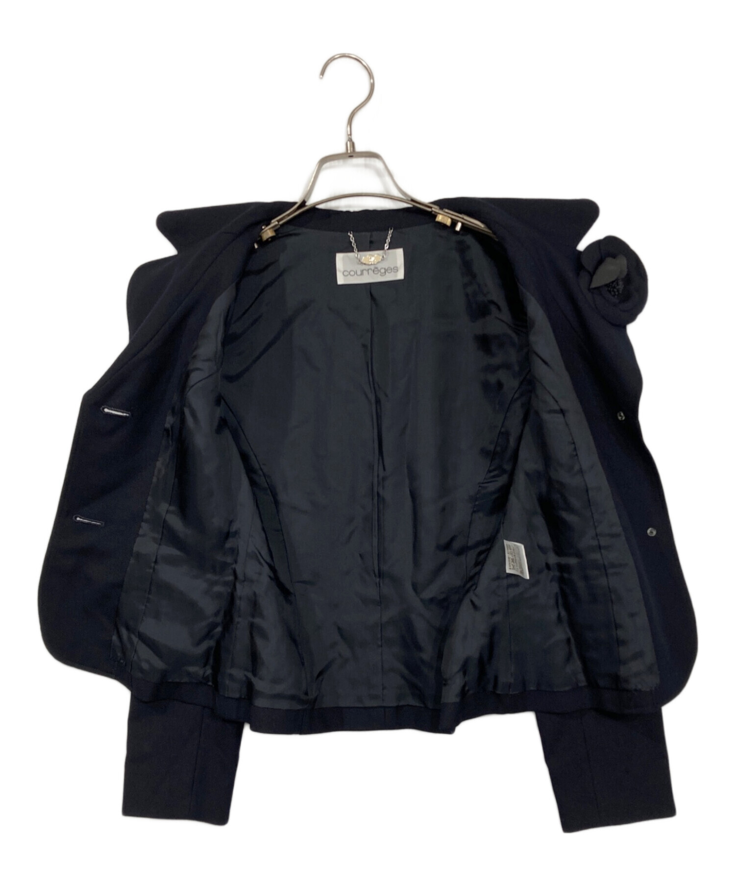 クレージュ　　ワンピース　ジャケット　未使用品 中古・古着通販】courreges (クレージュ) ジャケットセットワンピース