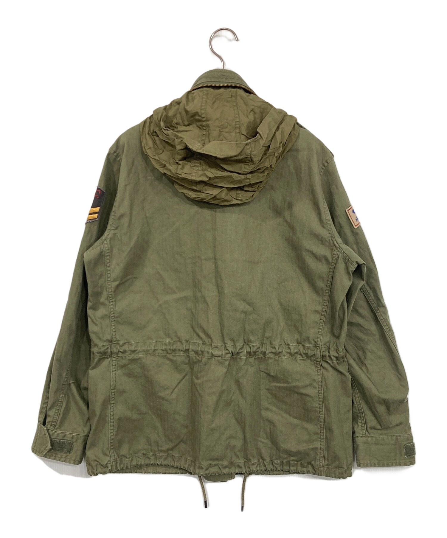 【激レア】ラルフローレン ラグビー ミリタリージャケットM65 オリーブ M 中古・古着通販】POLO RALPH LAUREN (ポロ・ラルフローレン) M-65