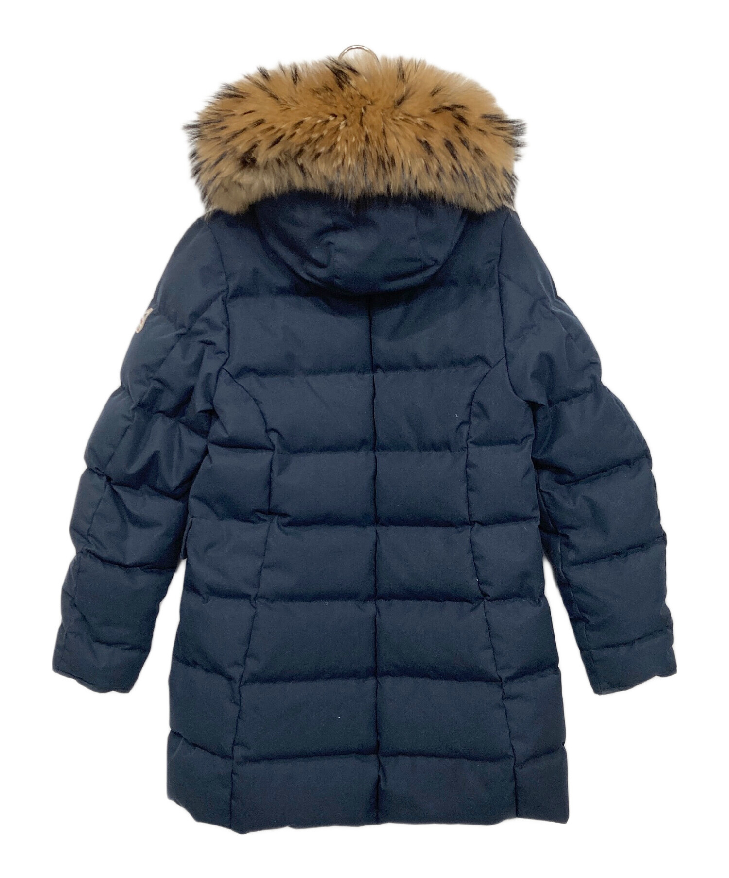 未使用級 23年 ピレネックス グルノーブル ネイビー S ダウンコート ファー 未使用級 23年 ピレネックス グルノーブル ネイビー S ダウンコート