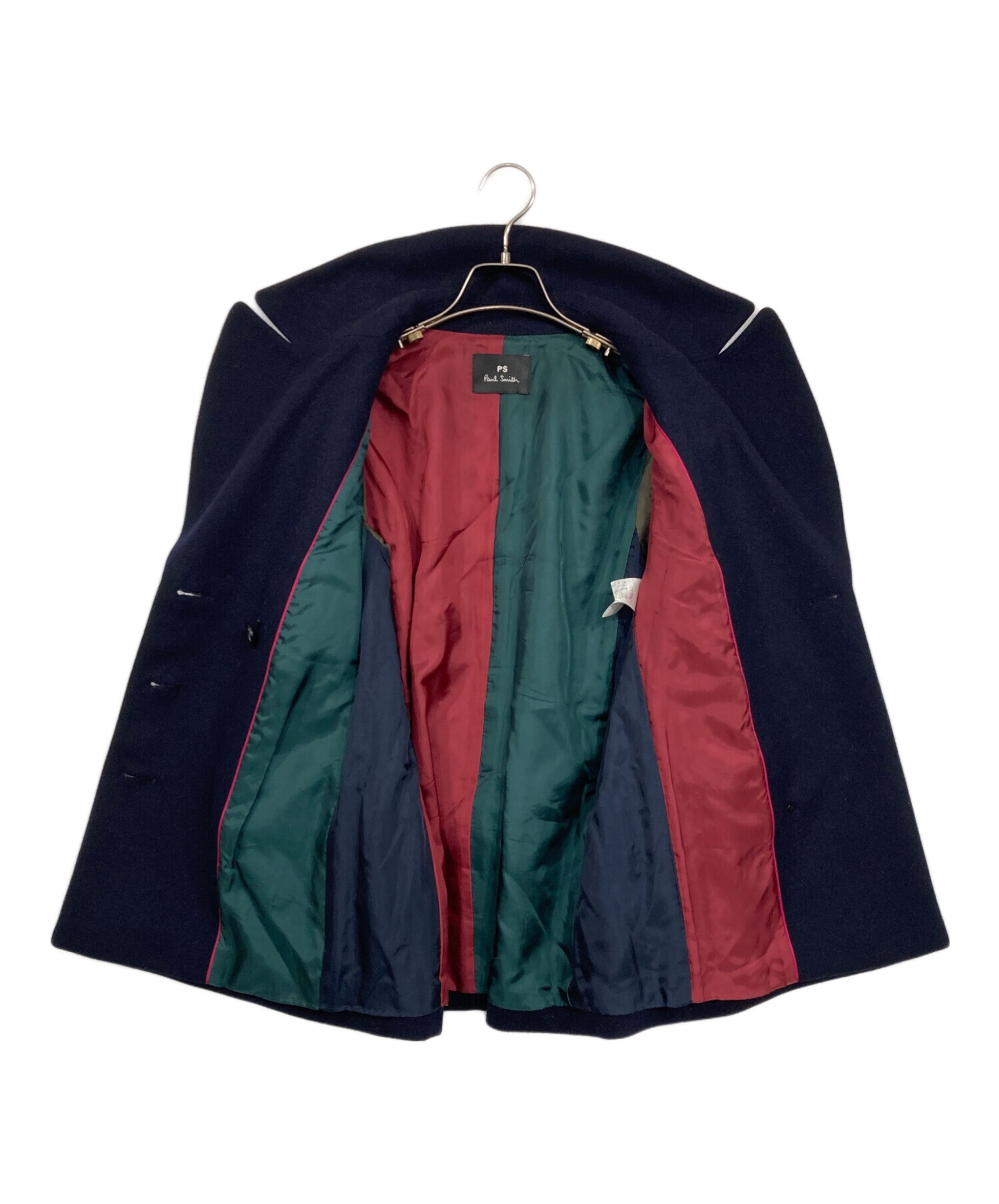 中古・古着通販】PS Paul Smith (PSポールスミス) Pコート ネイビー