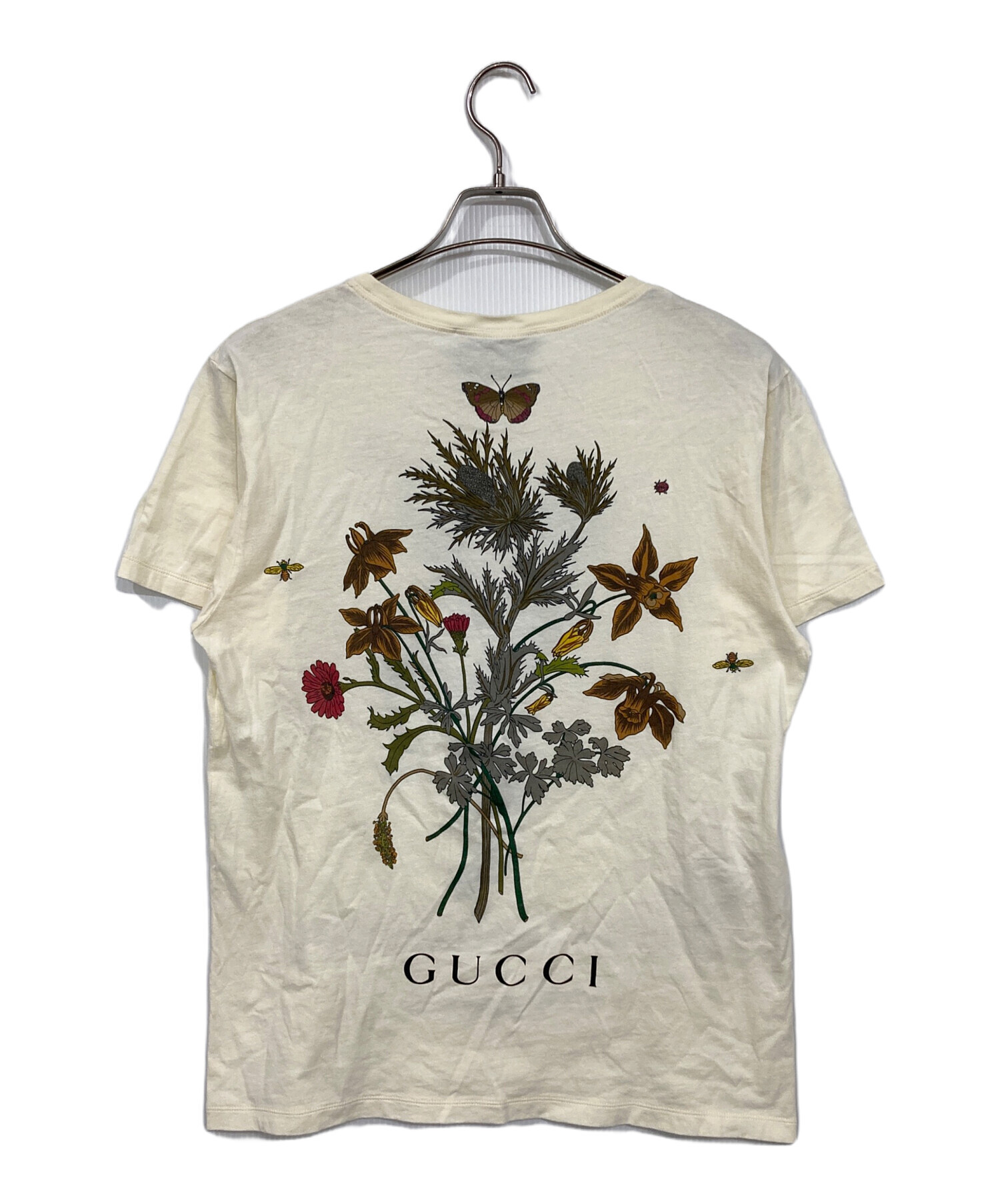 中古・古着通販】GUCCI (グッチ) フロントプリント・バックフラワー