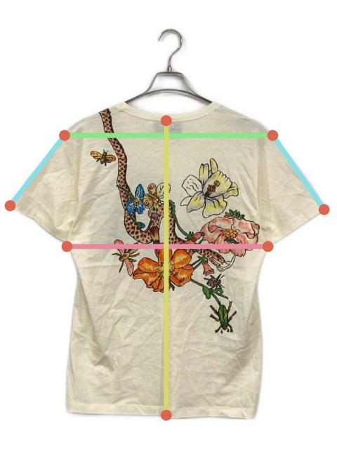 中古・古着通販】GUCCI (グッチ) シェリーラインアートプリントTシャツ