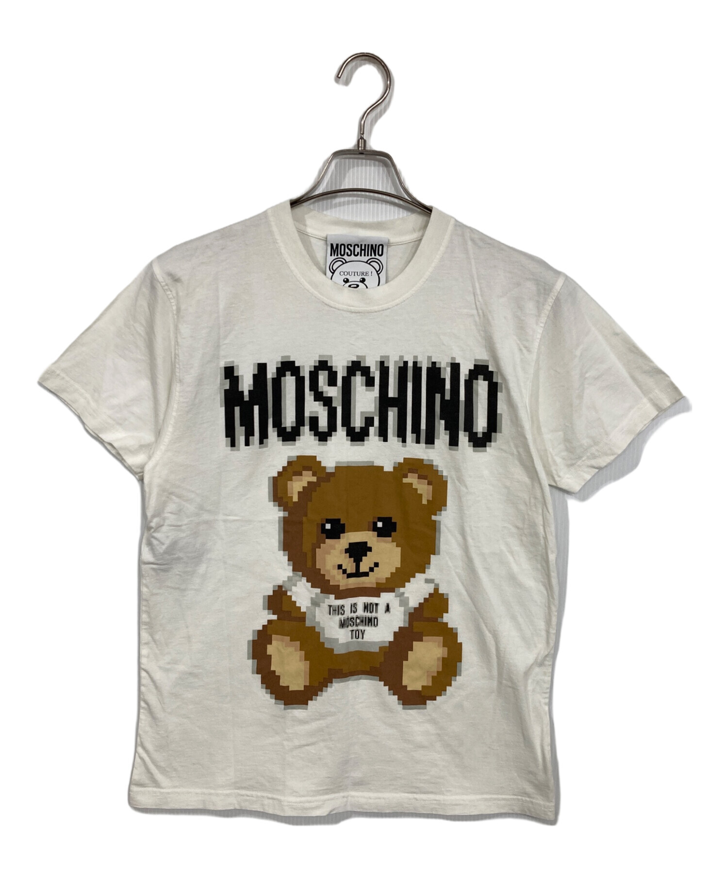 中古・古着通販】MOSCHINO (モスキーノ) ピクセルテディベアプリントT